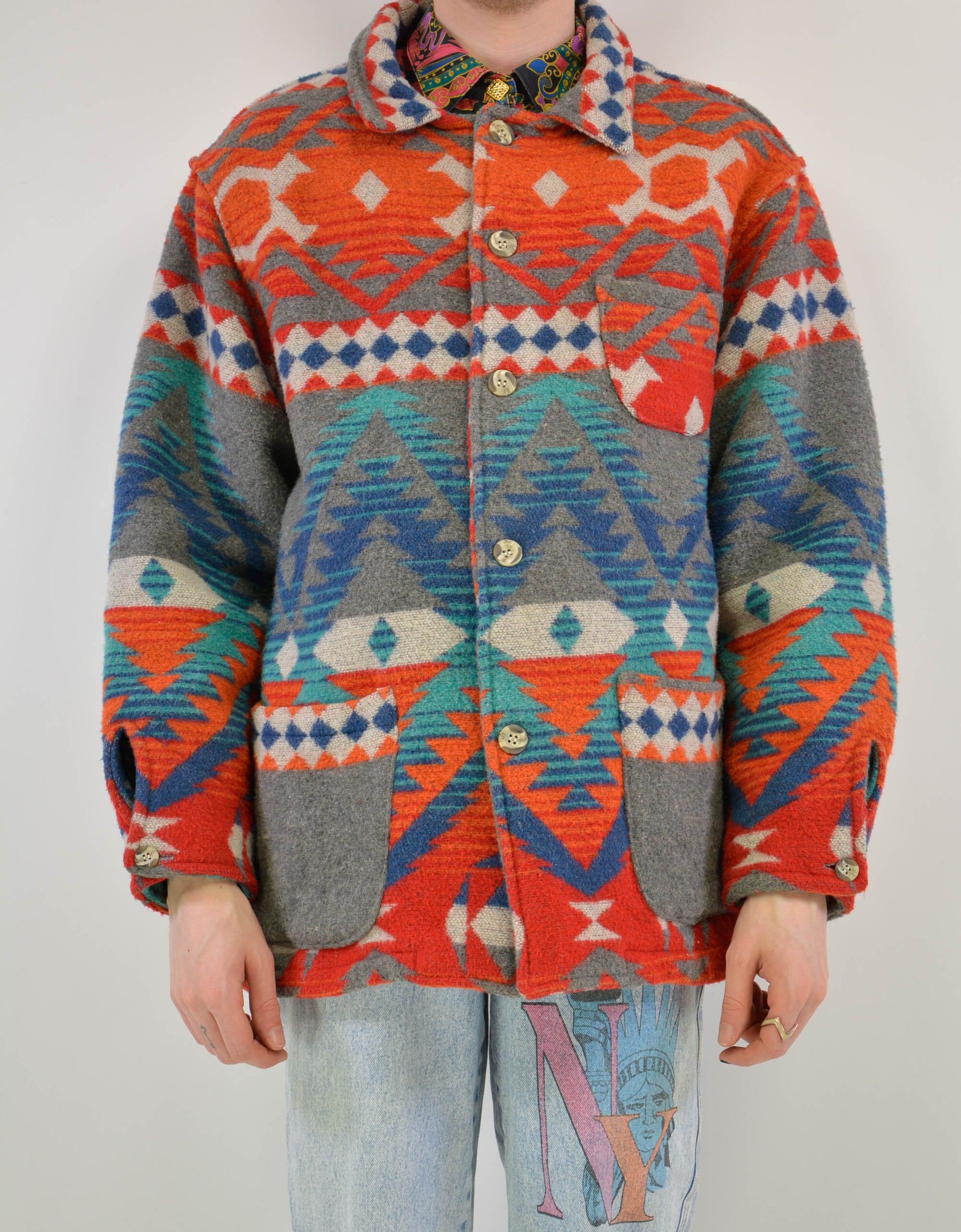 Aztec jacket - PICKNWEIGHT - VINTAGE KILO STORE
