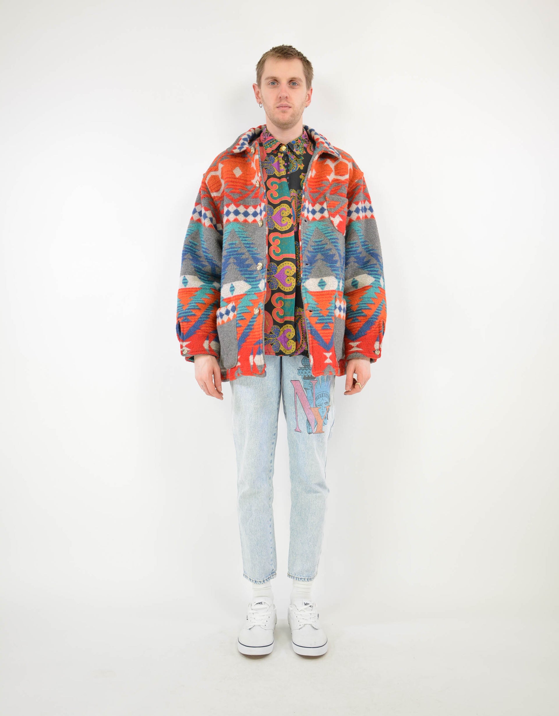 Aztec jacket - PICKNWEIGHT - VINTAGE KILO STORE