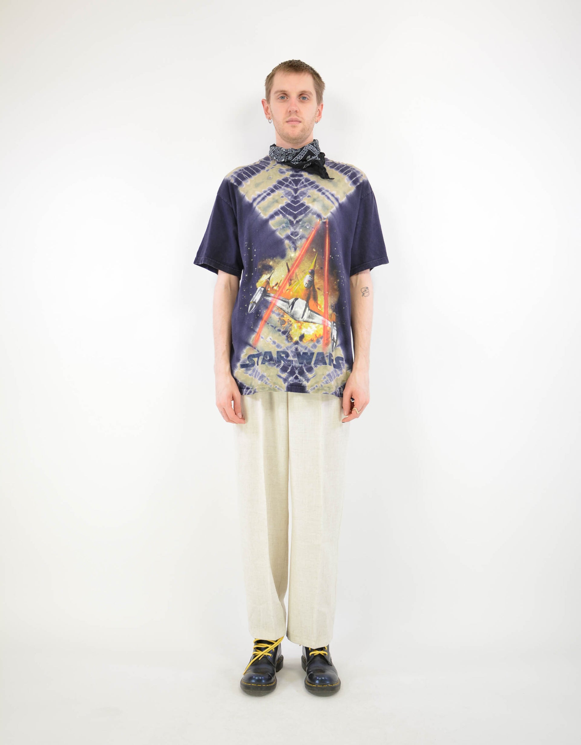Star wars print tee - PICKNWEIGHT - VINTAGE KILO STORE