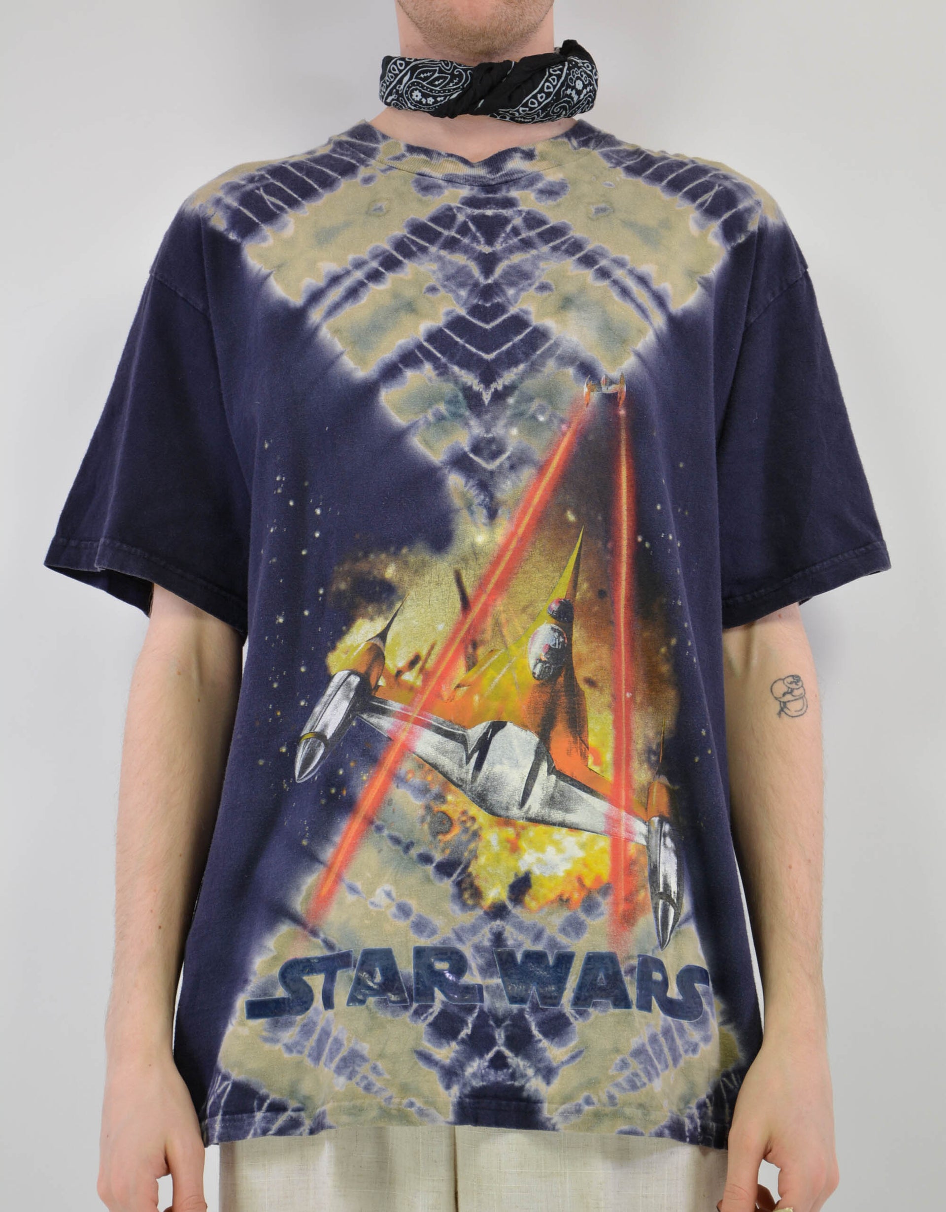 Star wars print tee - PICKNWEIGHT - VINTAGE KILO STORE