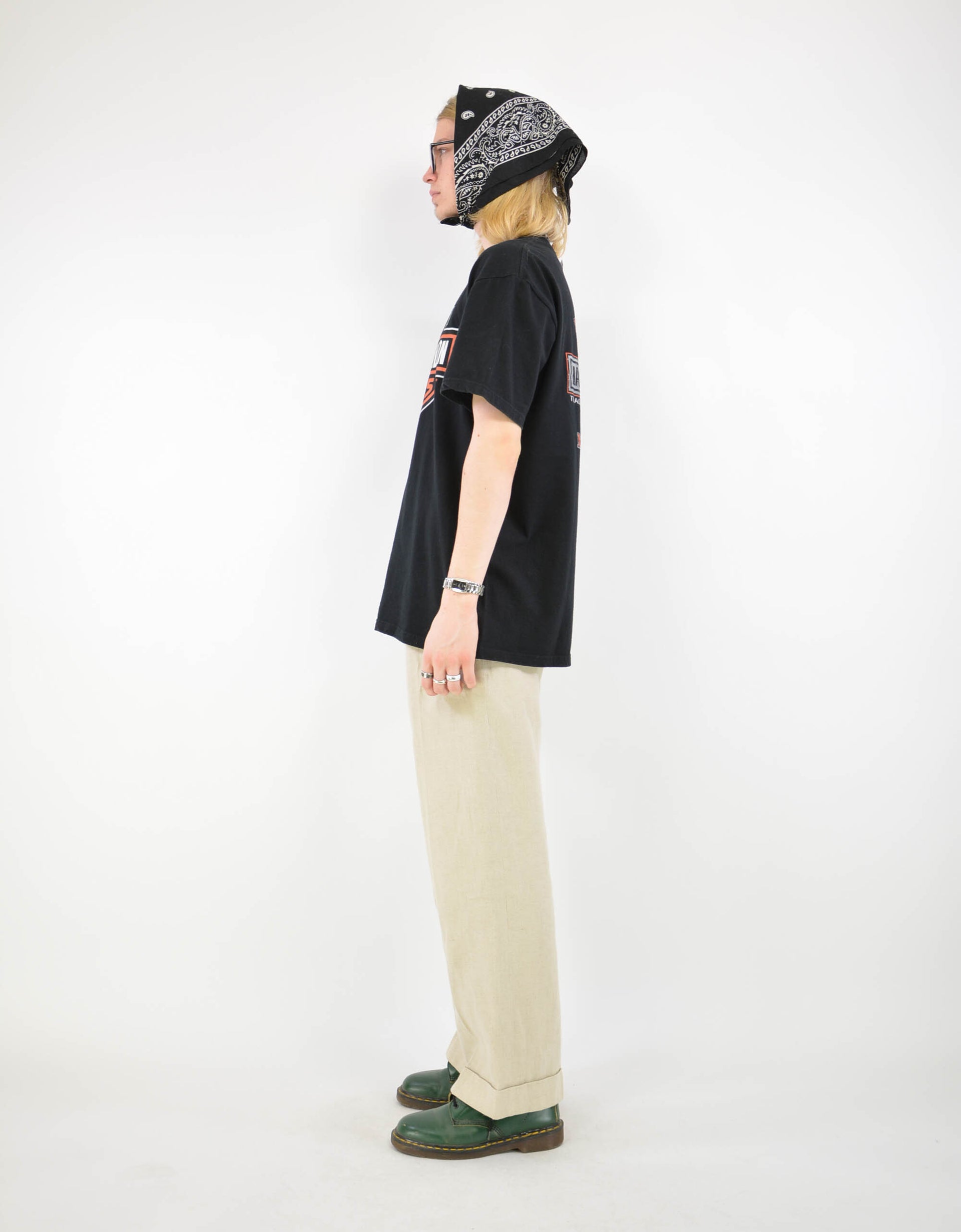 Harley print tee - PICKNWEIGHT - VINTAGE KILO STORE
