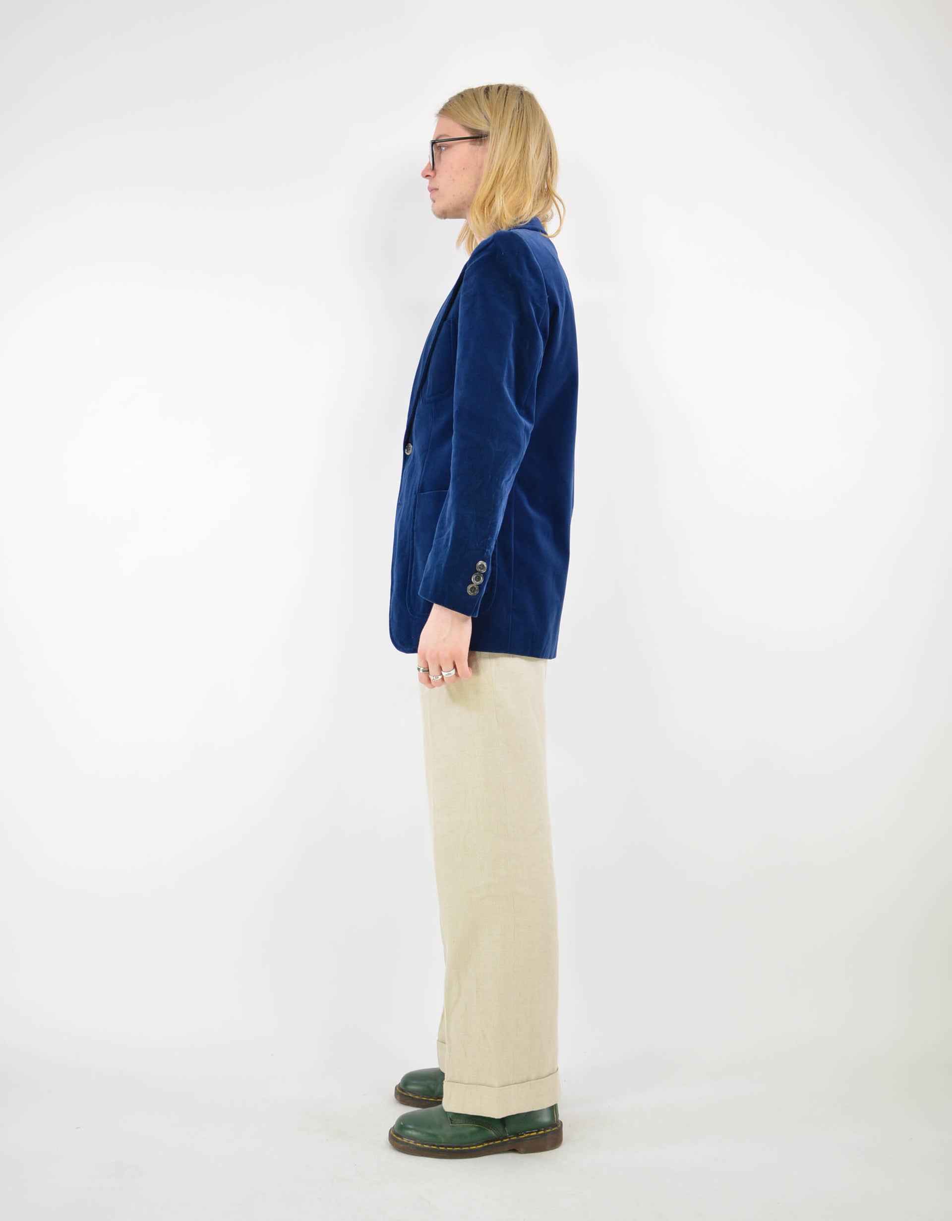 Velvet suit jacket - PICKNWEIGHT - VINTAGE KILO STORE