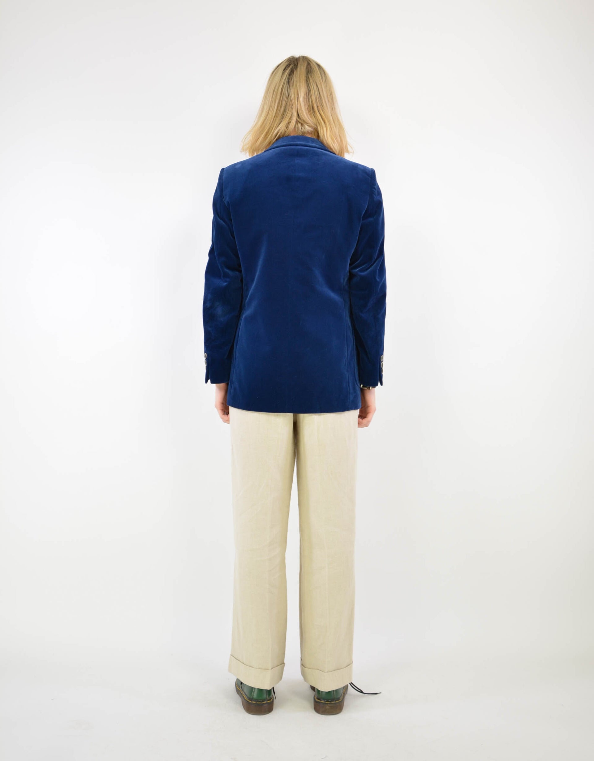 Velvet suit jacket - PICKNWEIGHT - VINTAGE KILO STORE