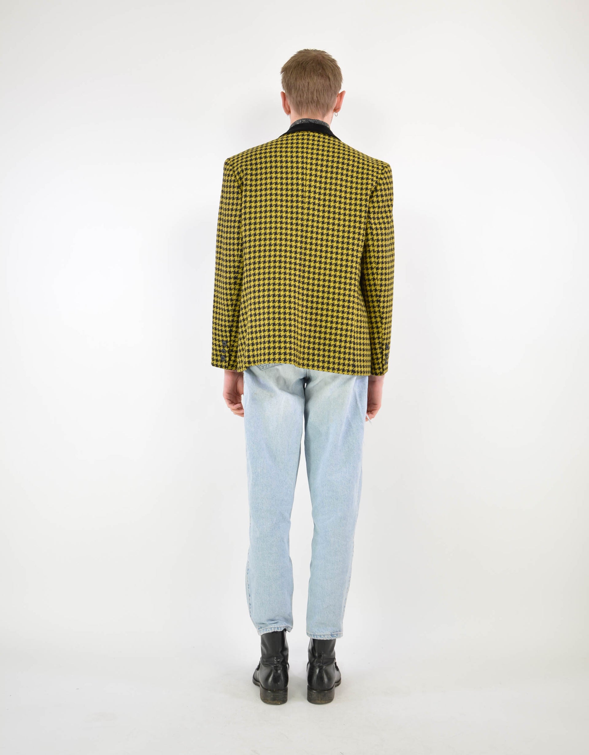 Suit pattern jacket - PICKNWEIGHT - VINTAGE KILO STORE