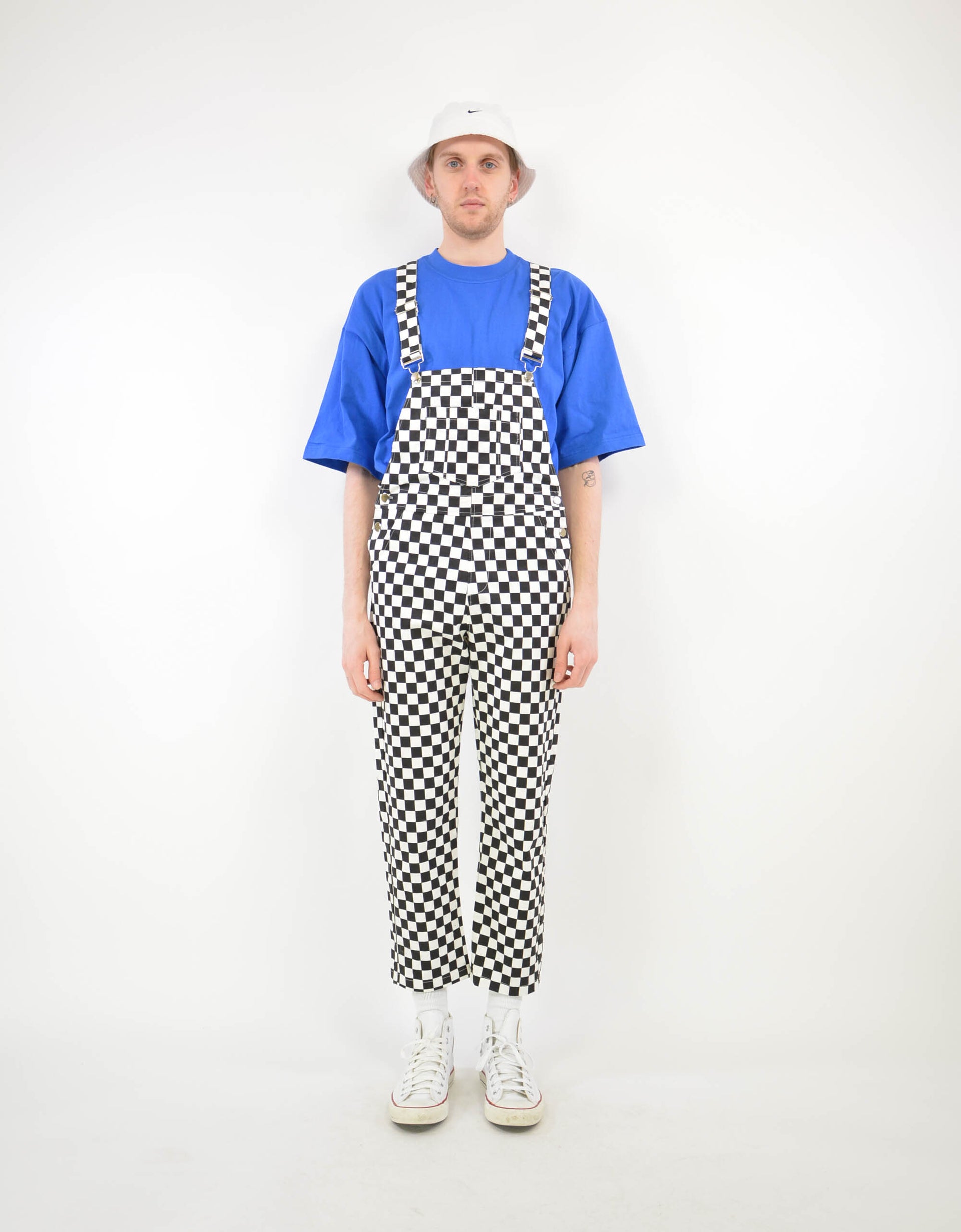 Checked dungaree - PICKNWEIGHT - VINTAGE KILO STORE