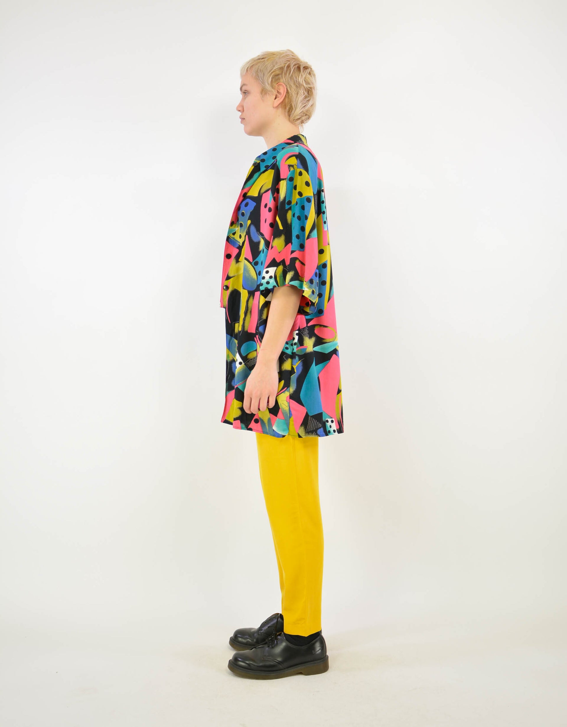 80s special print blouse - PICKNWEIGHT - VINTAGE KILO STORE