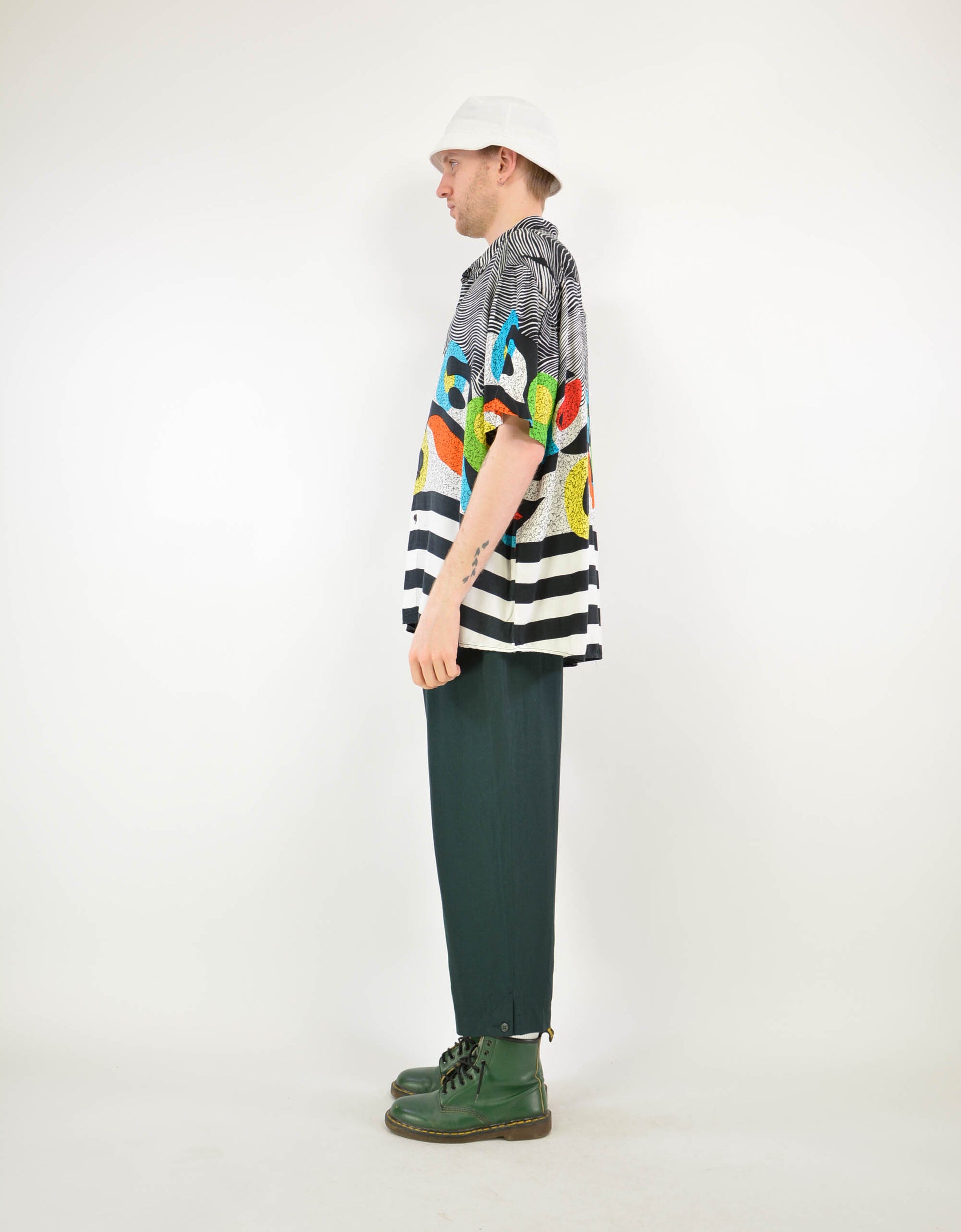 80s special print shirt - PICKNWEIGHT - VINTAGE KILO STORE