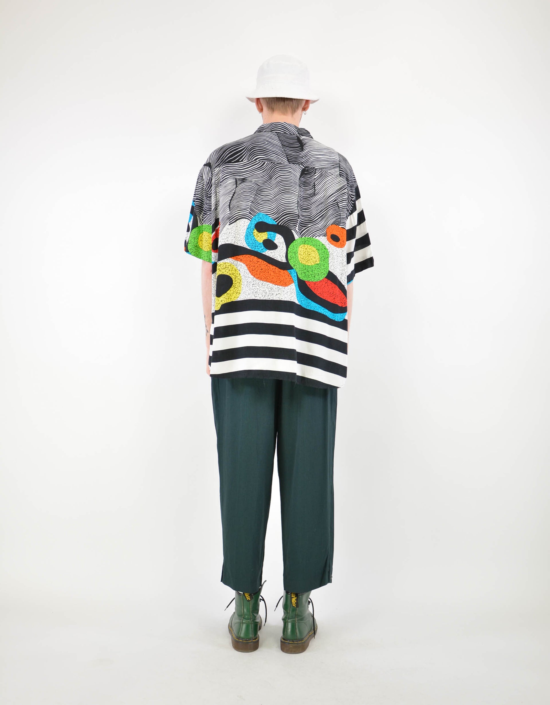 80s special print shirt - PICKNWEIGHT - VINTAGE KILO STORE