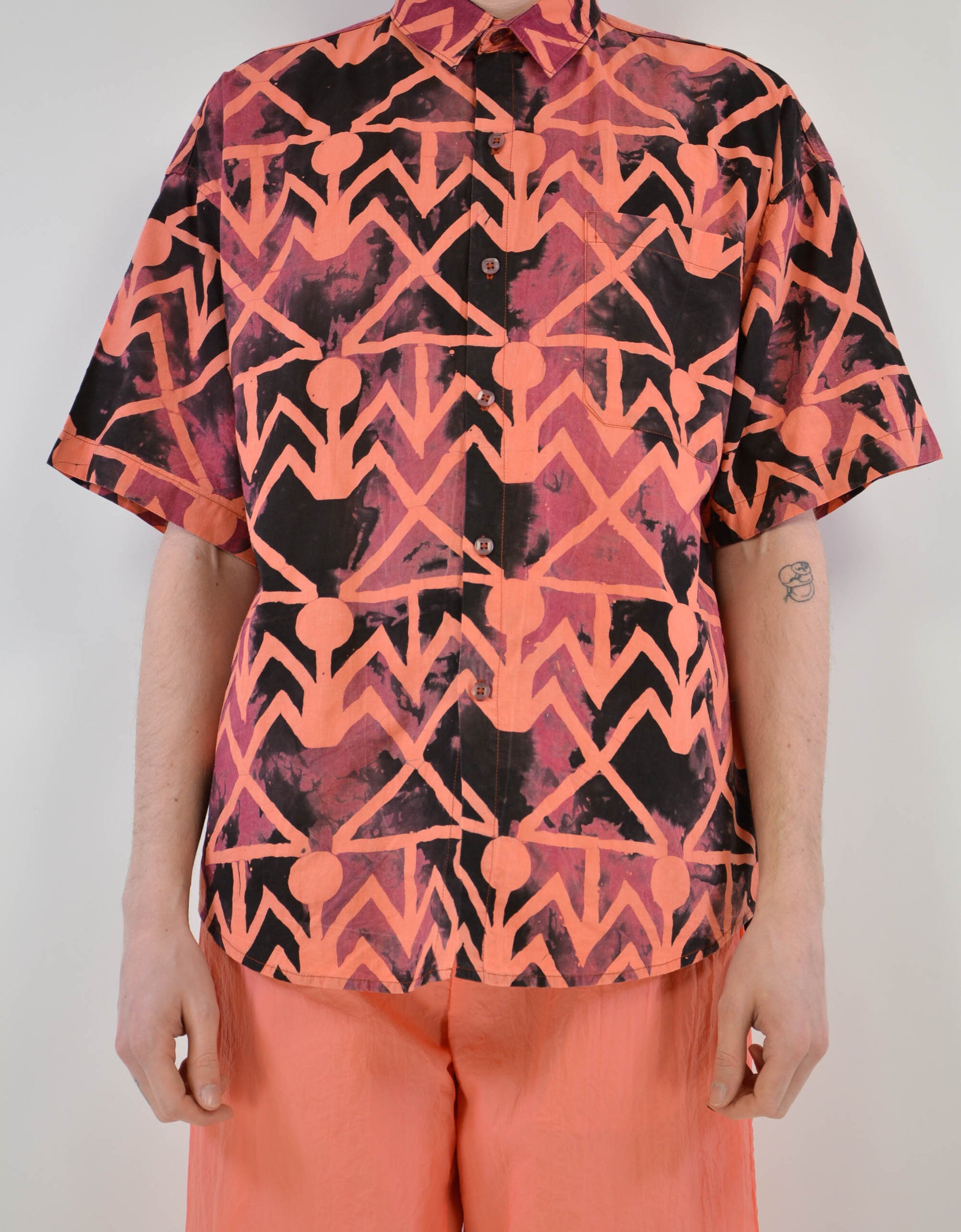 African print shirt - PICKNWEIGHT - VINTAGE KILO STORE