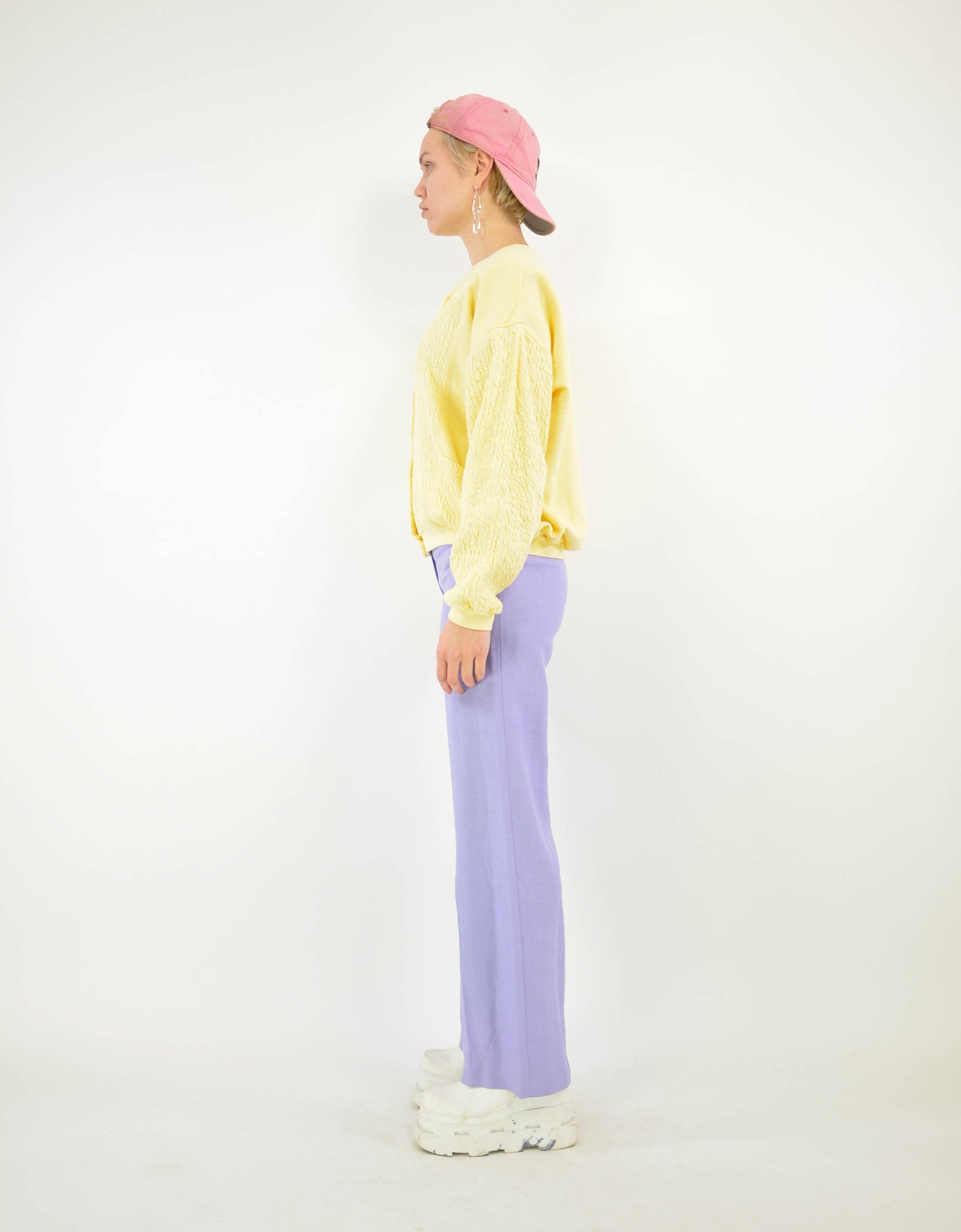 Yellow sweatshirt - PICKNWEIGHT - VINTAGE KILO STORE