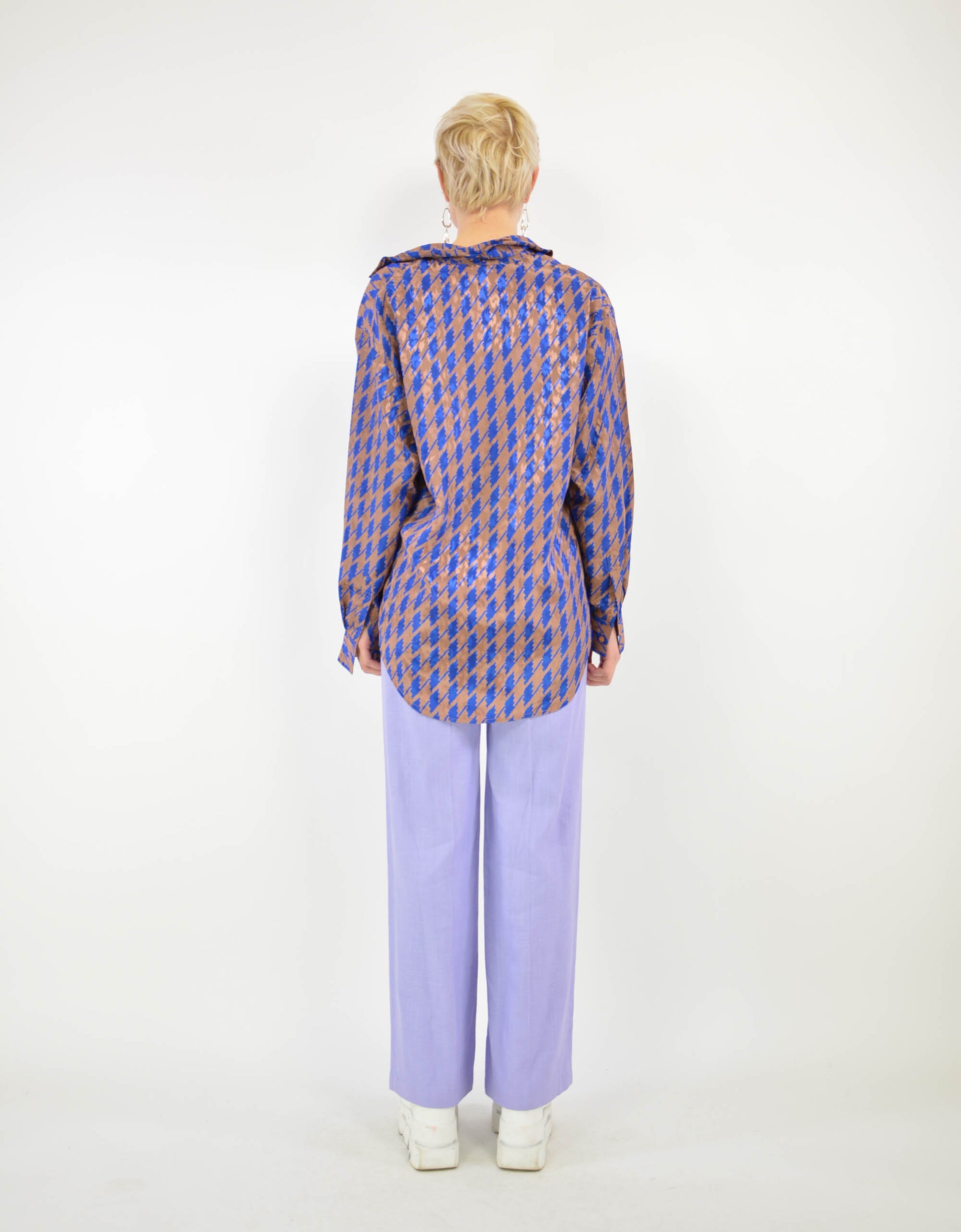 90s print blouse - PICKNWEIGHT - VINTAGE KILO STORE