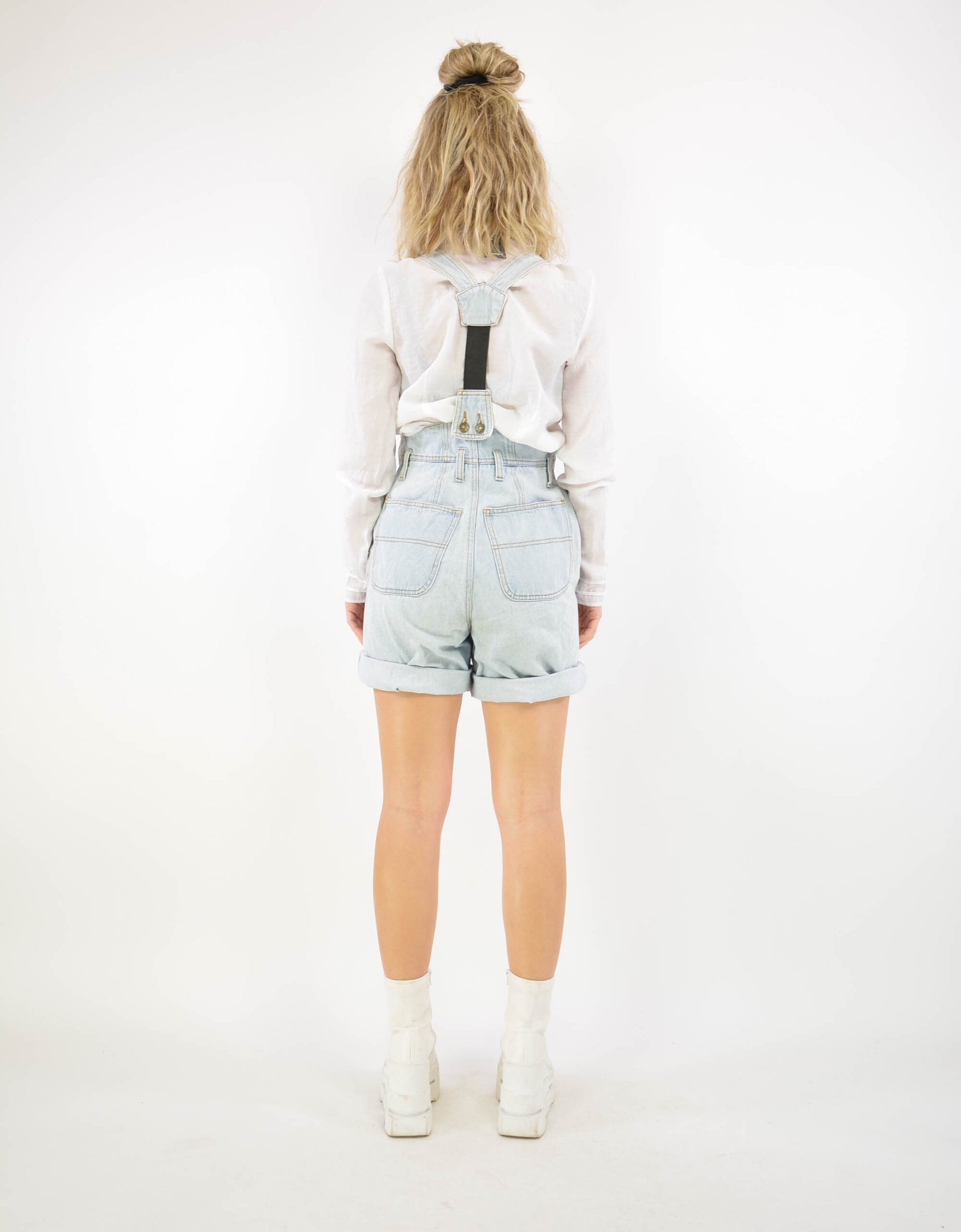 80s denim dungaree - PICKNWEIGHT - VINTAGE KILO STORE