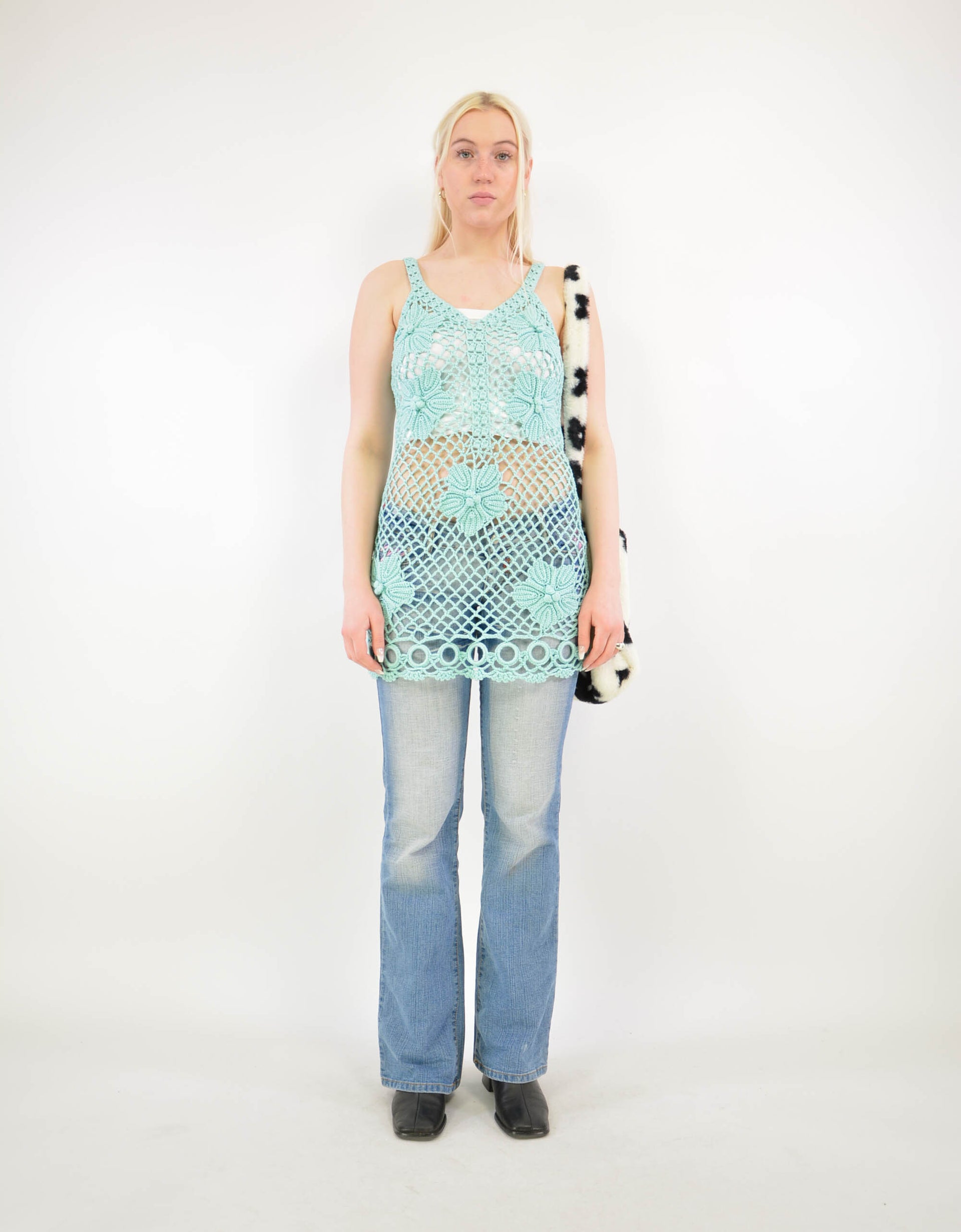 Boho knit dress - PICKNWEIGHT - VINTAGE KILO STORE