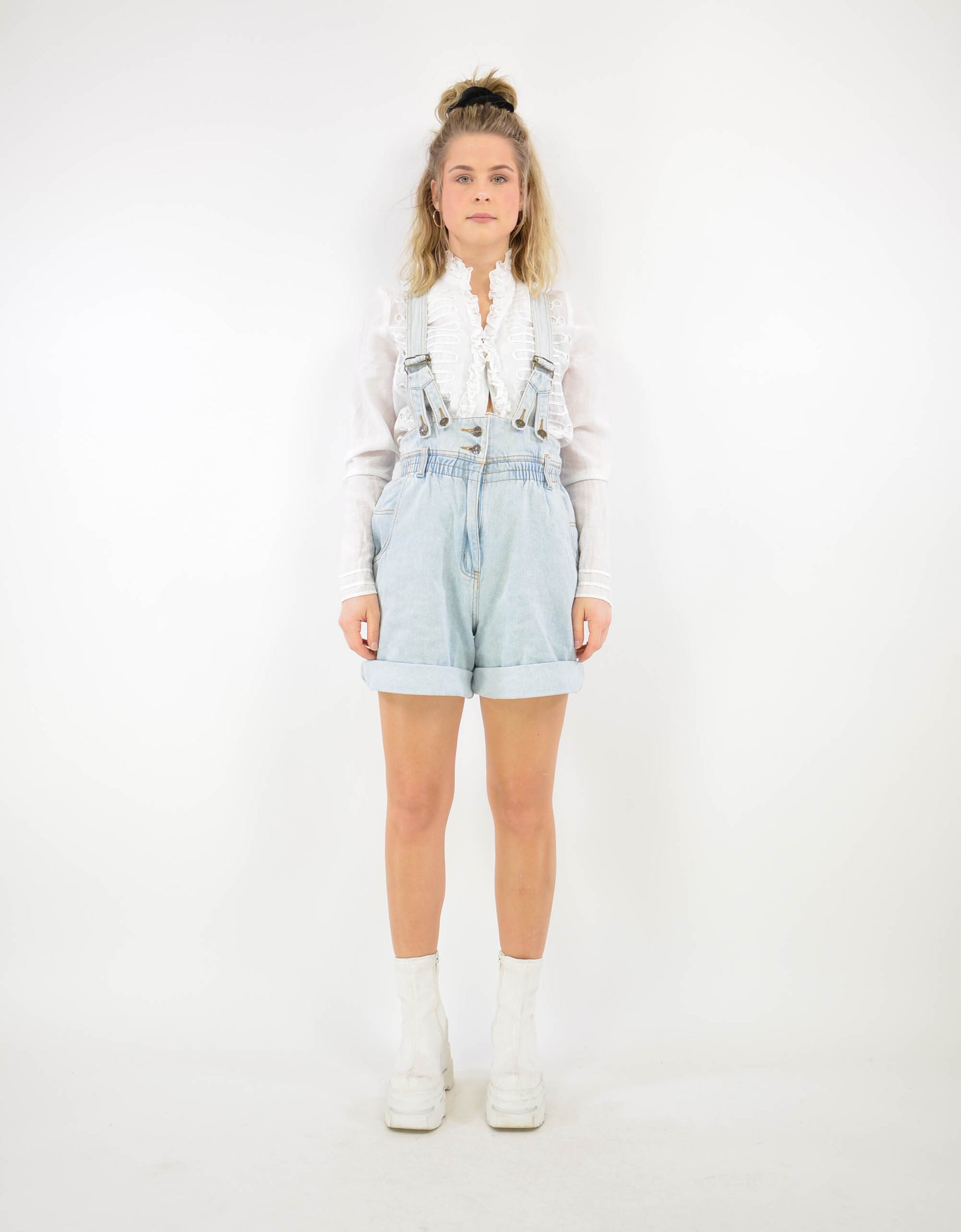 80s denim dungaree - PICKNWEIGHT - VINTAGE KILO STORE