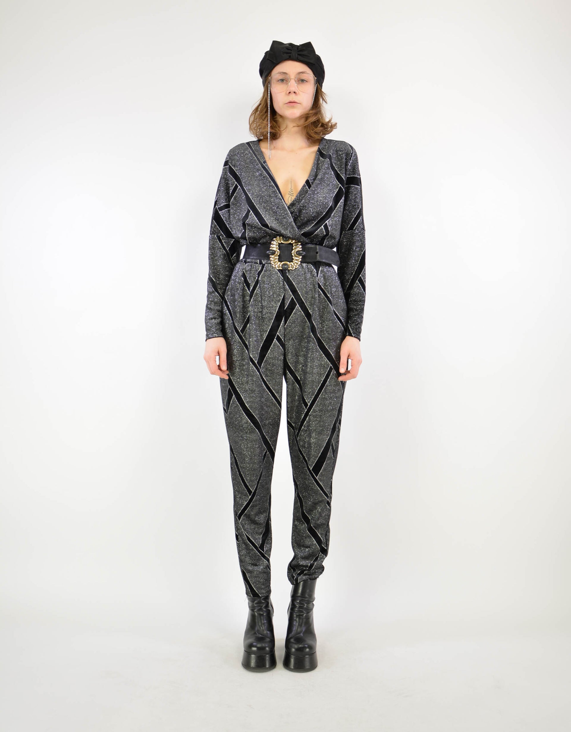 Lurex jumpsuit - PICKNWEIGHT - VINTAGE KILO STORE