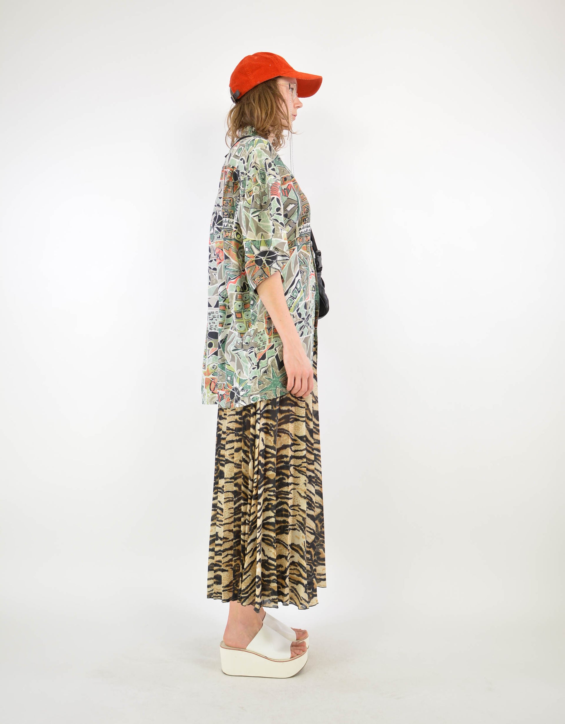 80s print shirt - PICKNWEIGHT - VINTAGE KILO STORE