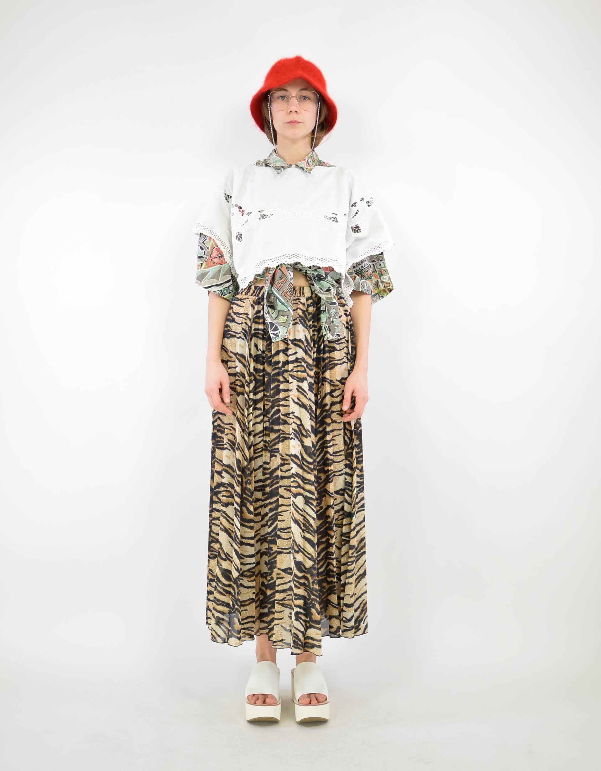 Leopard skirt - PICKNWEIGHT - VINTAGE KILO STORE