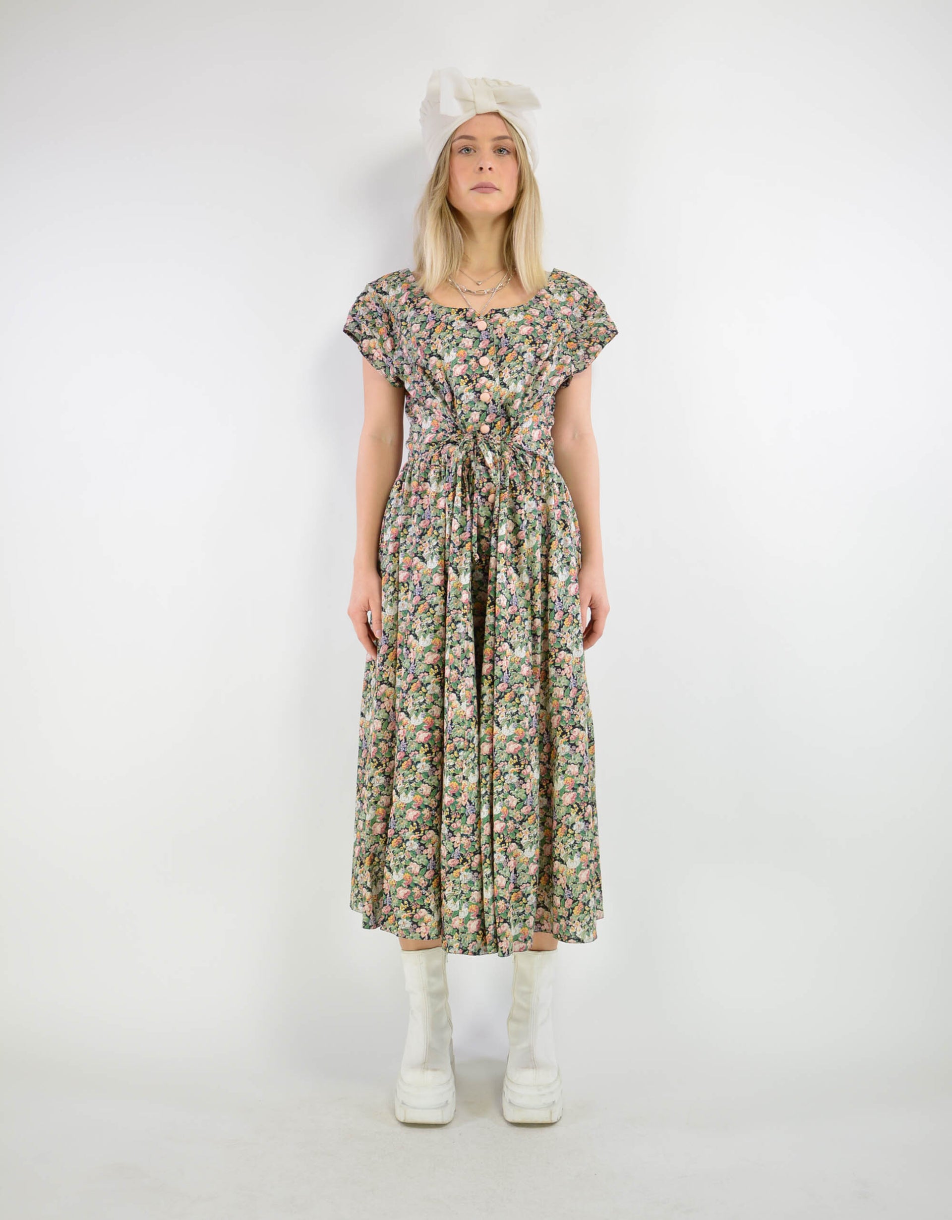 Flower dress - PICKNWEIGHT - VINTAGE KILO STORE