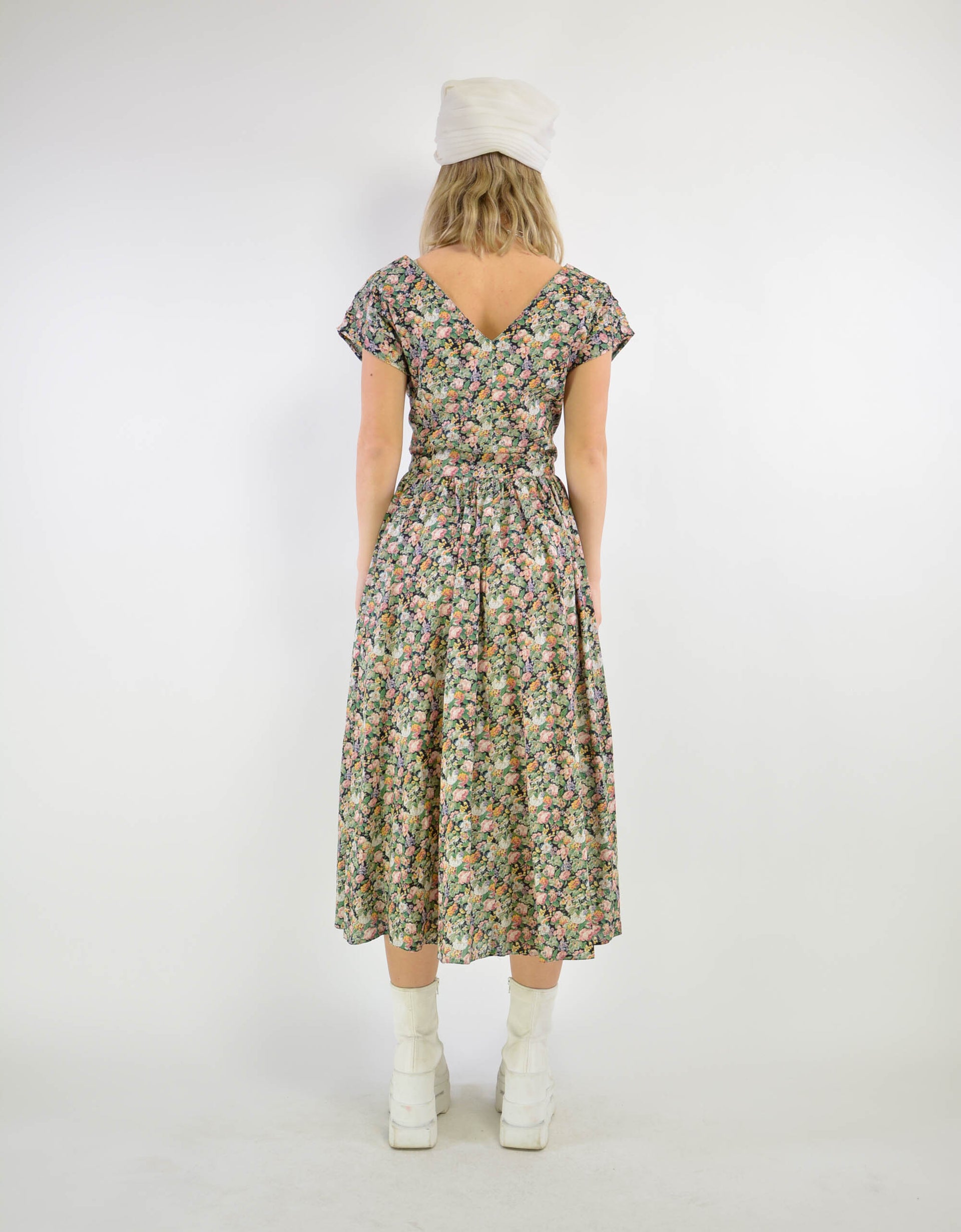 Flower dress - PICKNWEIGHT - VINTAGE KILO STORE