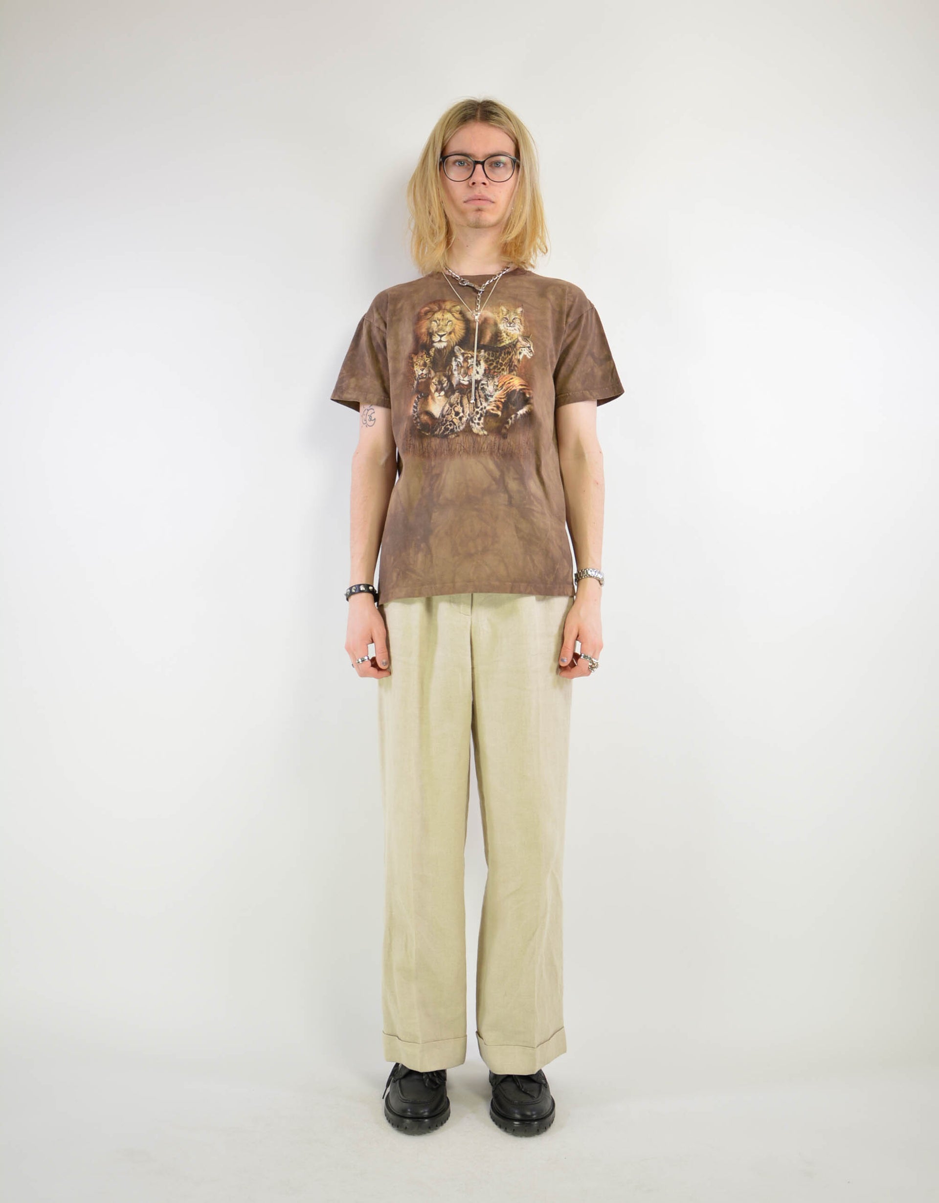 Animal print tee - PICKNWEIGHT - VINTAGE KILO STORE