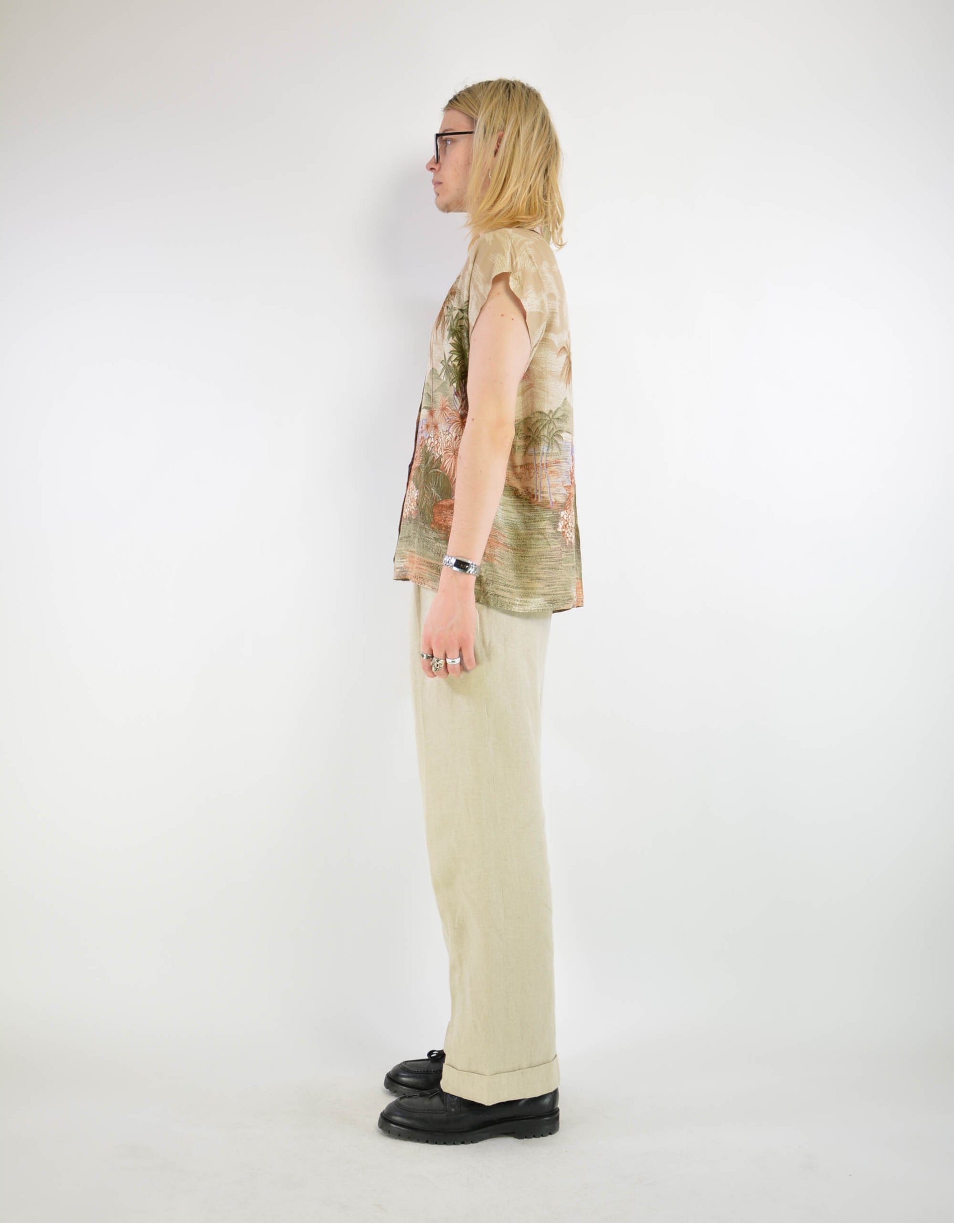 Hawaiian print blouse - PICKNWEIGHT - VINTAGE KILO STORE