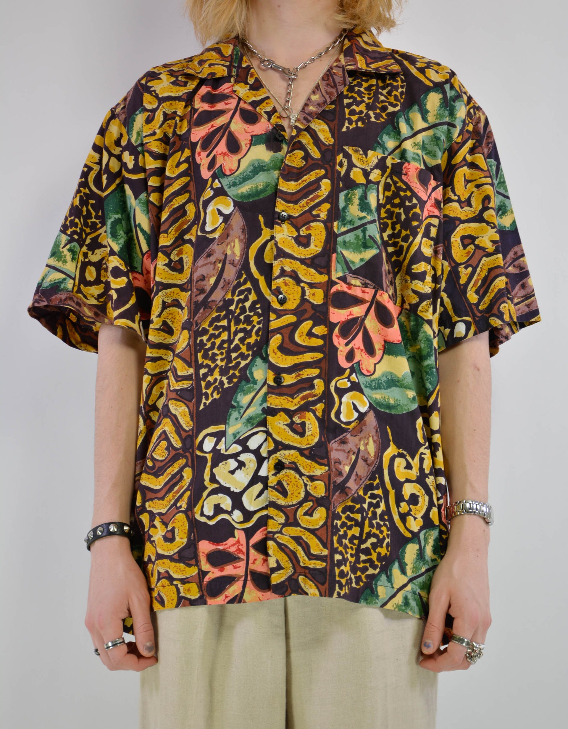 Hawaiian print shirt - PICKNWEIGHT - VINTAGE KILO STORE