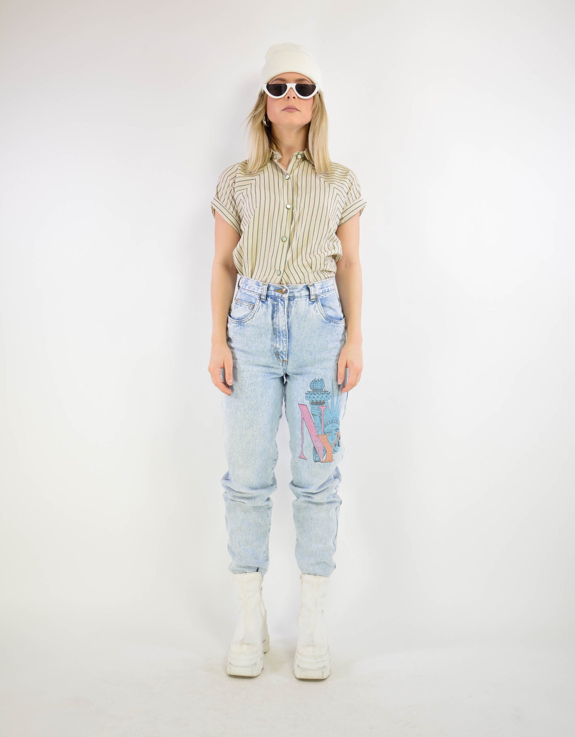 Striped blouse - PICKNWEIGHT - VINTAGE KILO STORE