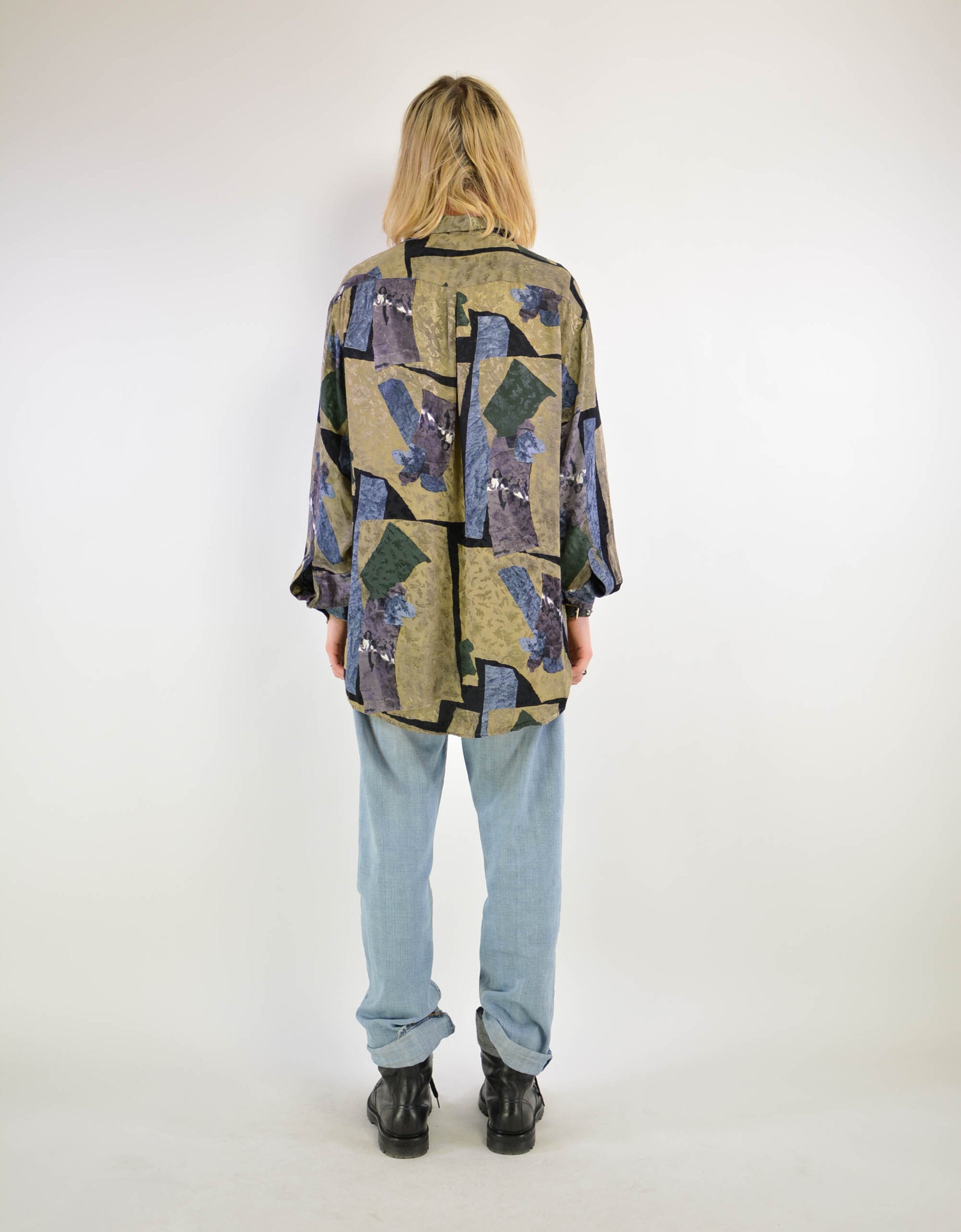 80s print shirt - PICKNWEIGHT - VINTAGE KILO STORE