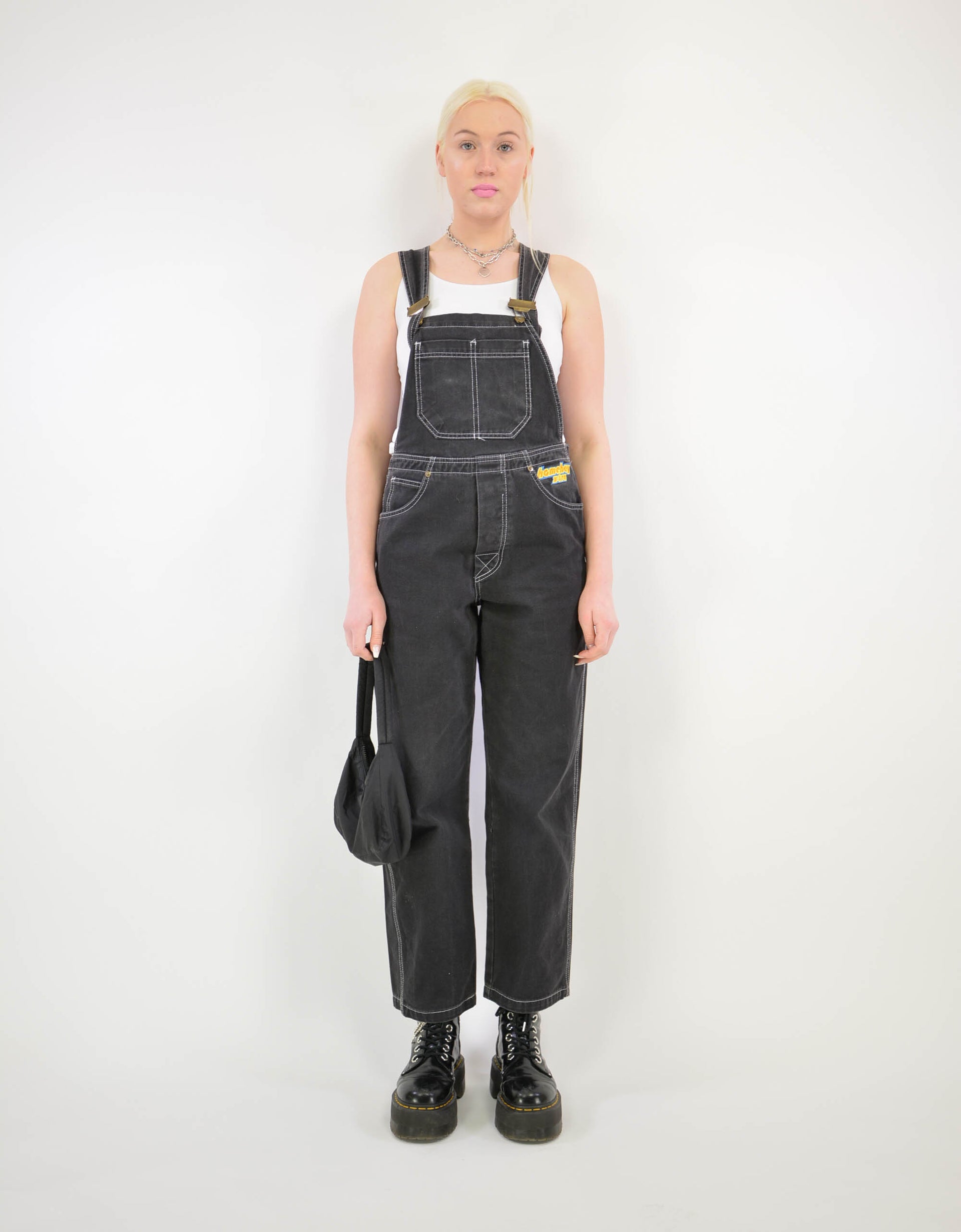 80s denim dungaree - PICKNWEIGHT - VINTAGE KILO STORE