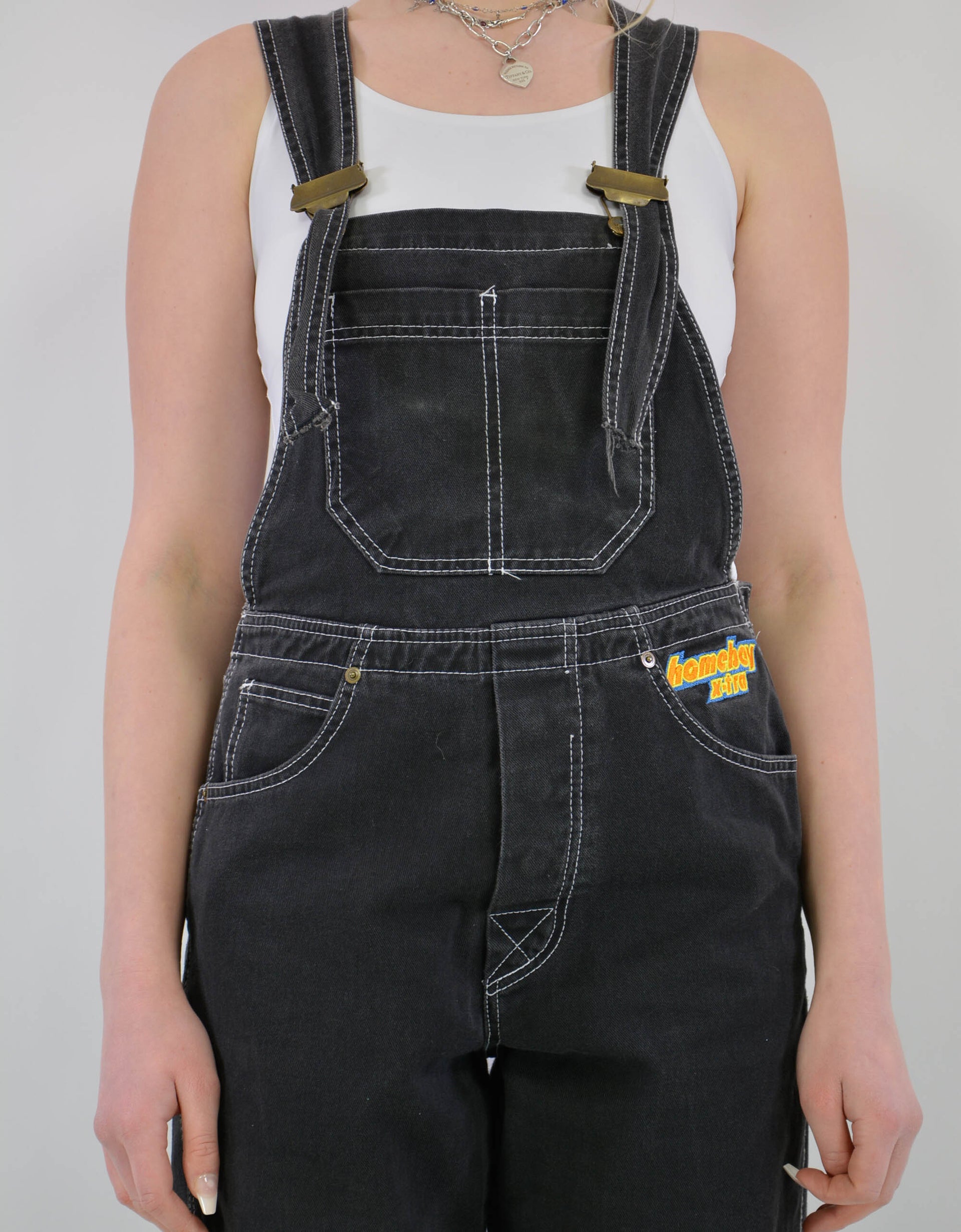 80s denim dungaree - PICKNWEIGHT - VINTAGE KILO STORE