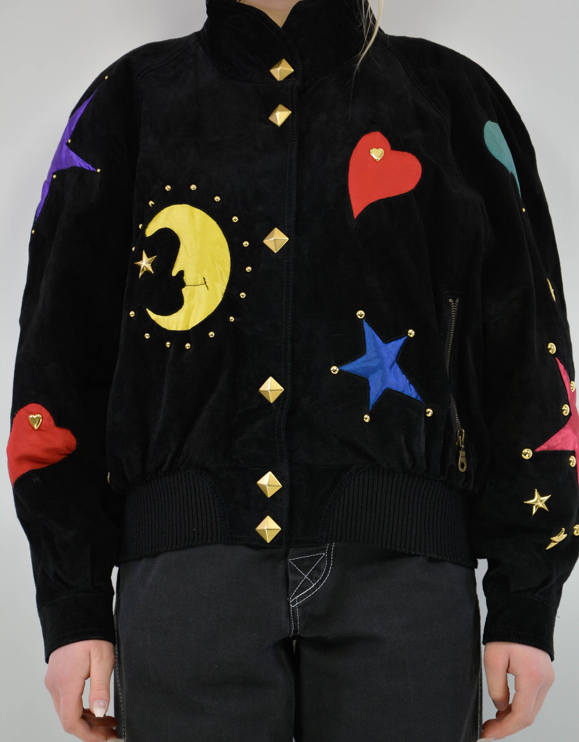 80s special leather jacket - PICKNWEIGHT - VINTAGE KILO STORE