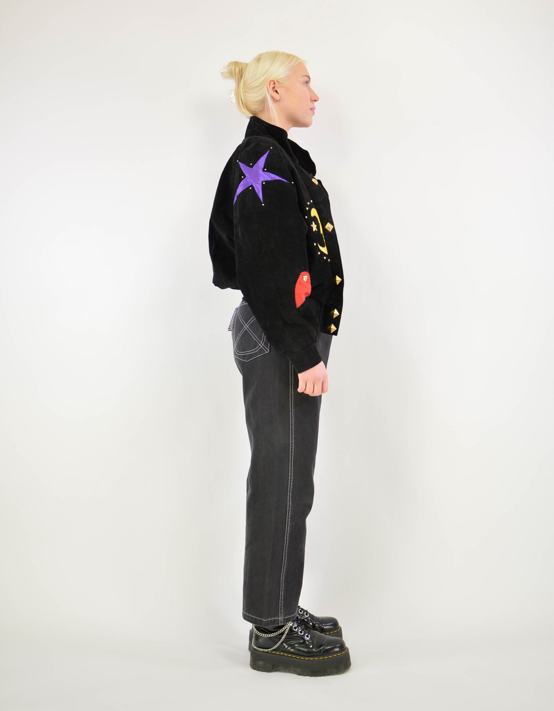 80s special leather jacket - PICKNWEIGHT - VINTAGE KILO STORE