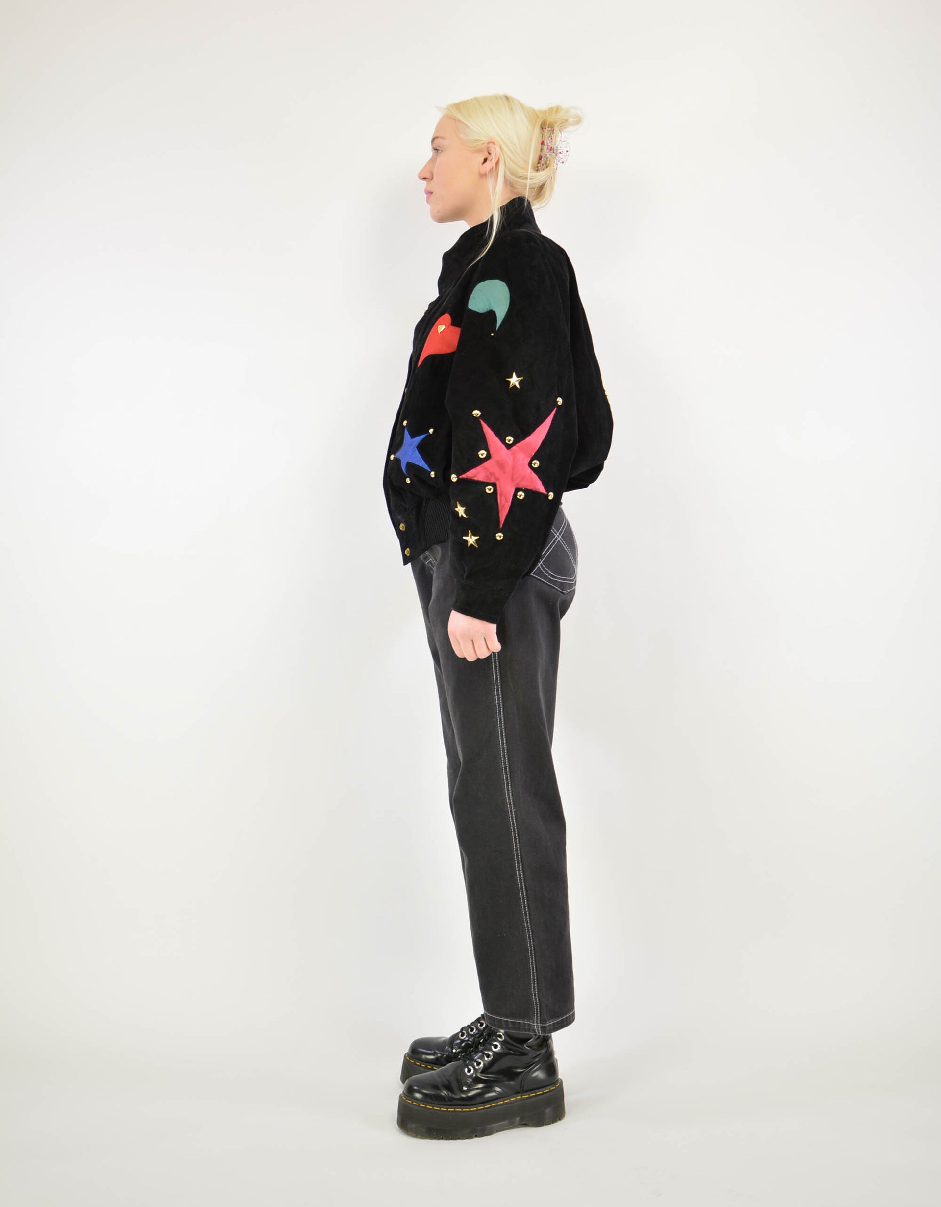 80s special leather jacket - PICKNWEIGHT - VINTAGE KILO STORE