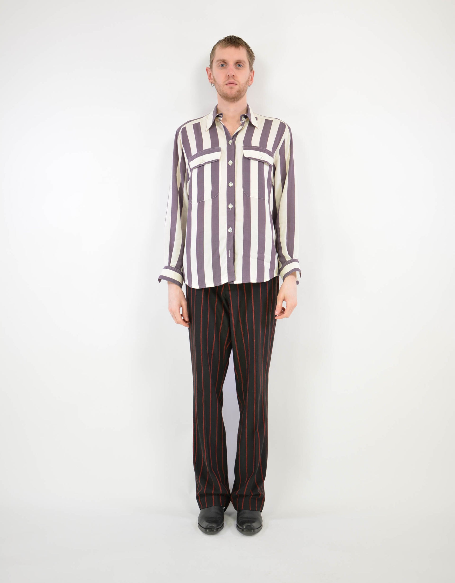 Striped blouse - PICKNWEIGHT - VINTAGE KILO STORE