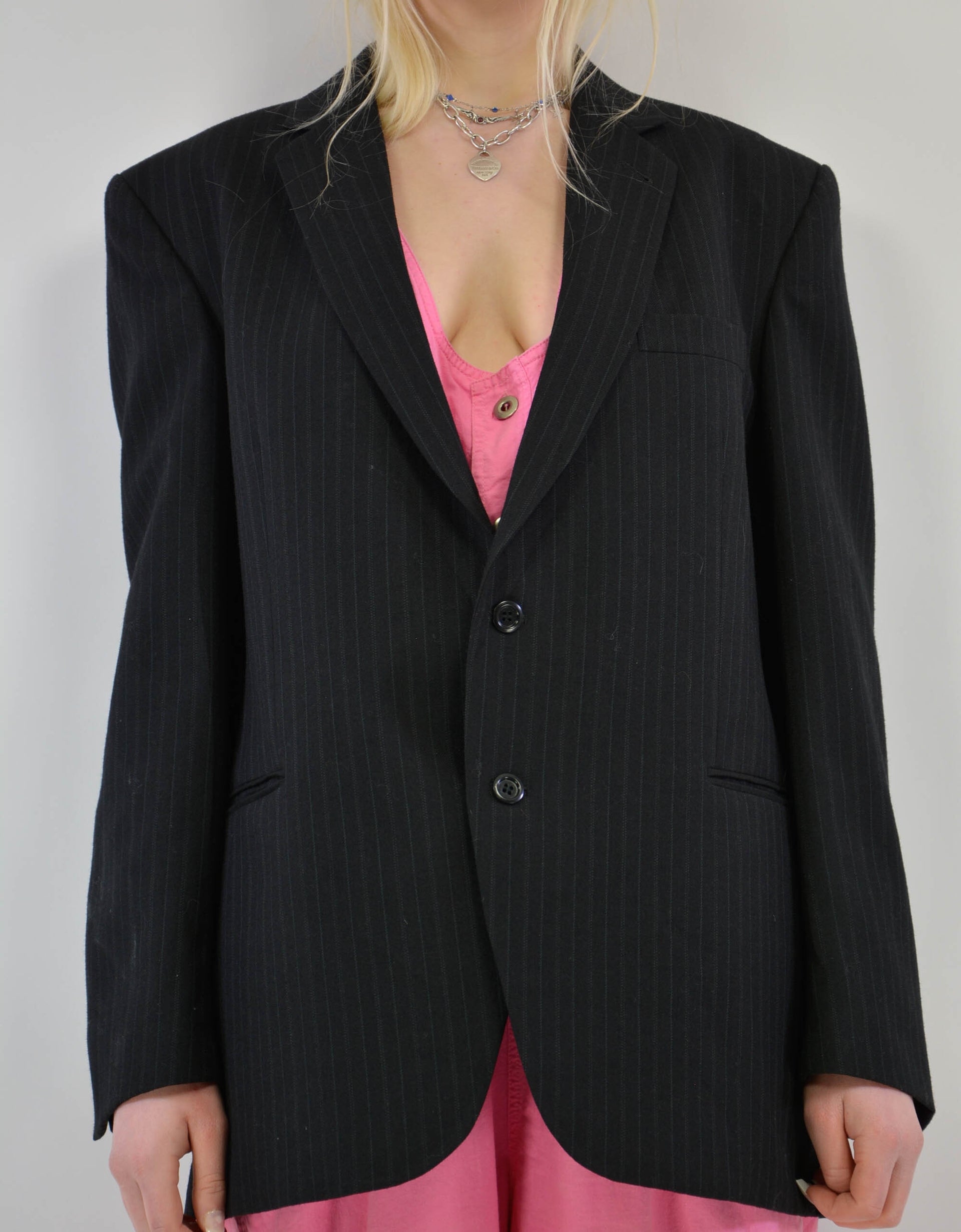 90s striped blazer - PICKNWEIGHT - VINTAGE KILO STORE