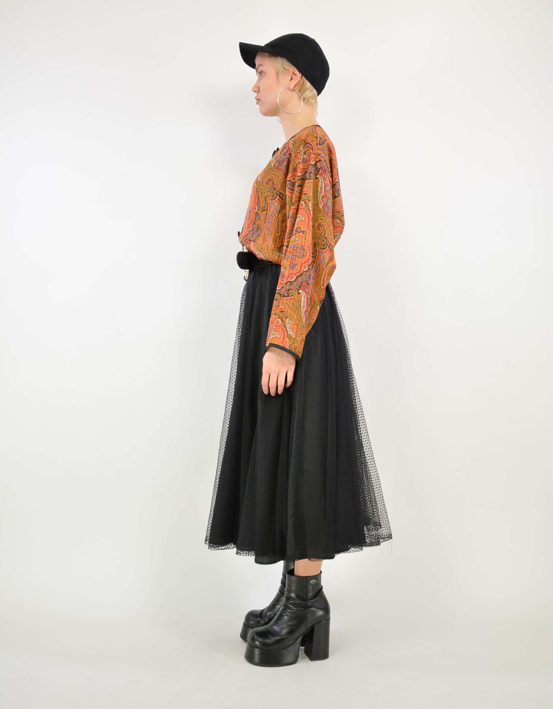 Black skirt - PICKNWEIGHT - VINTAGE KILO STORE
