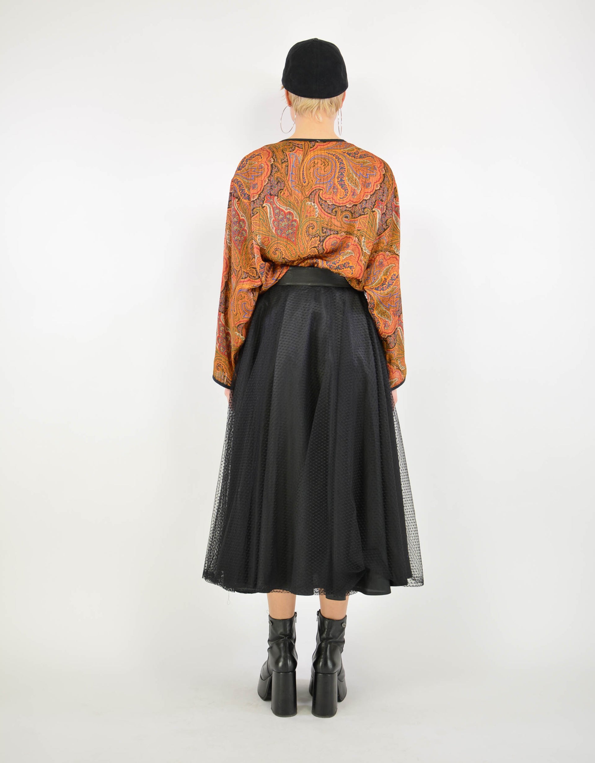 Black skirt - PICKNWEIGHT - VINTAGE KILO STORE