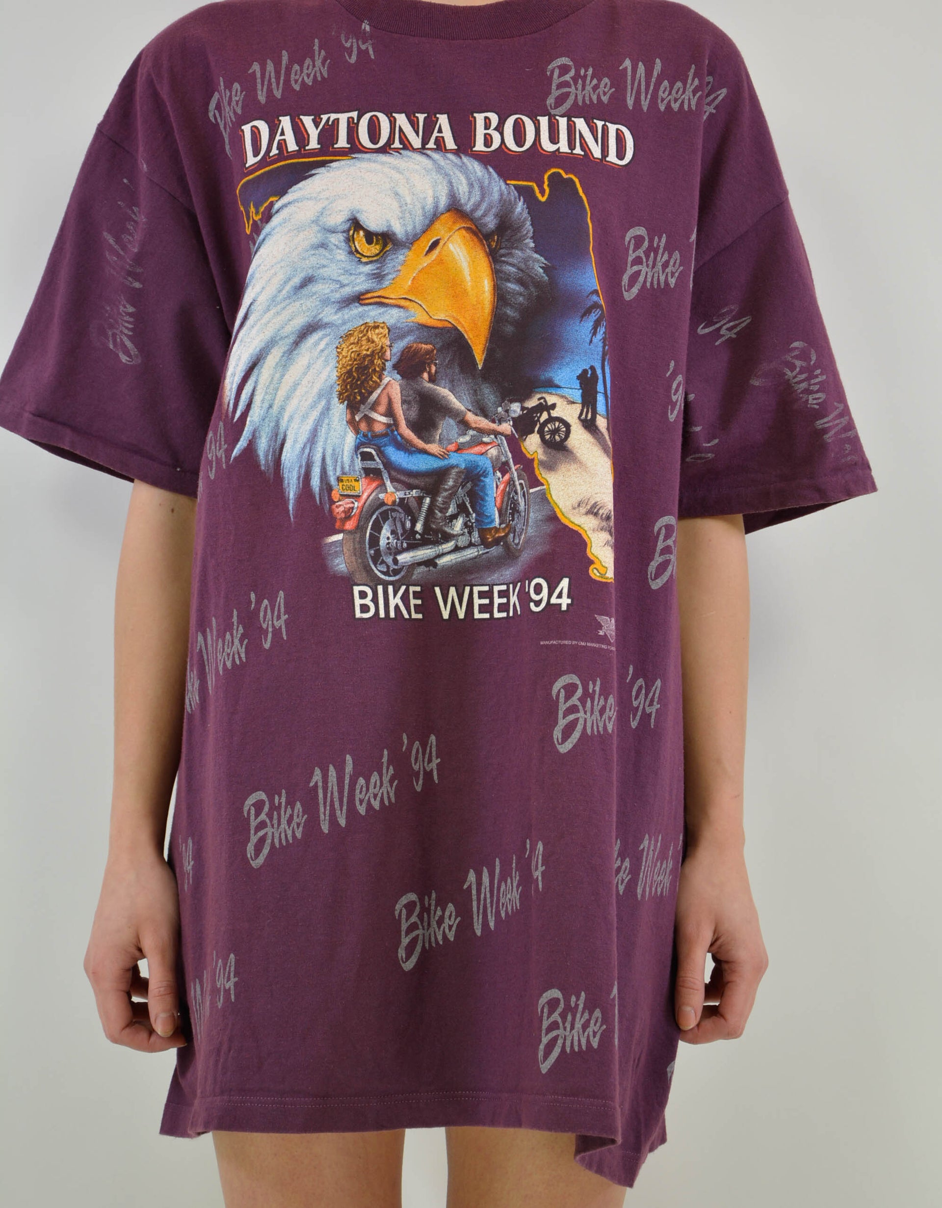 Animal bike tee - PICKNWEIGHT - VINTAGE KILO STORE