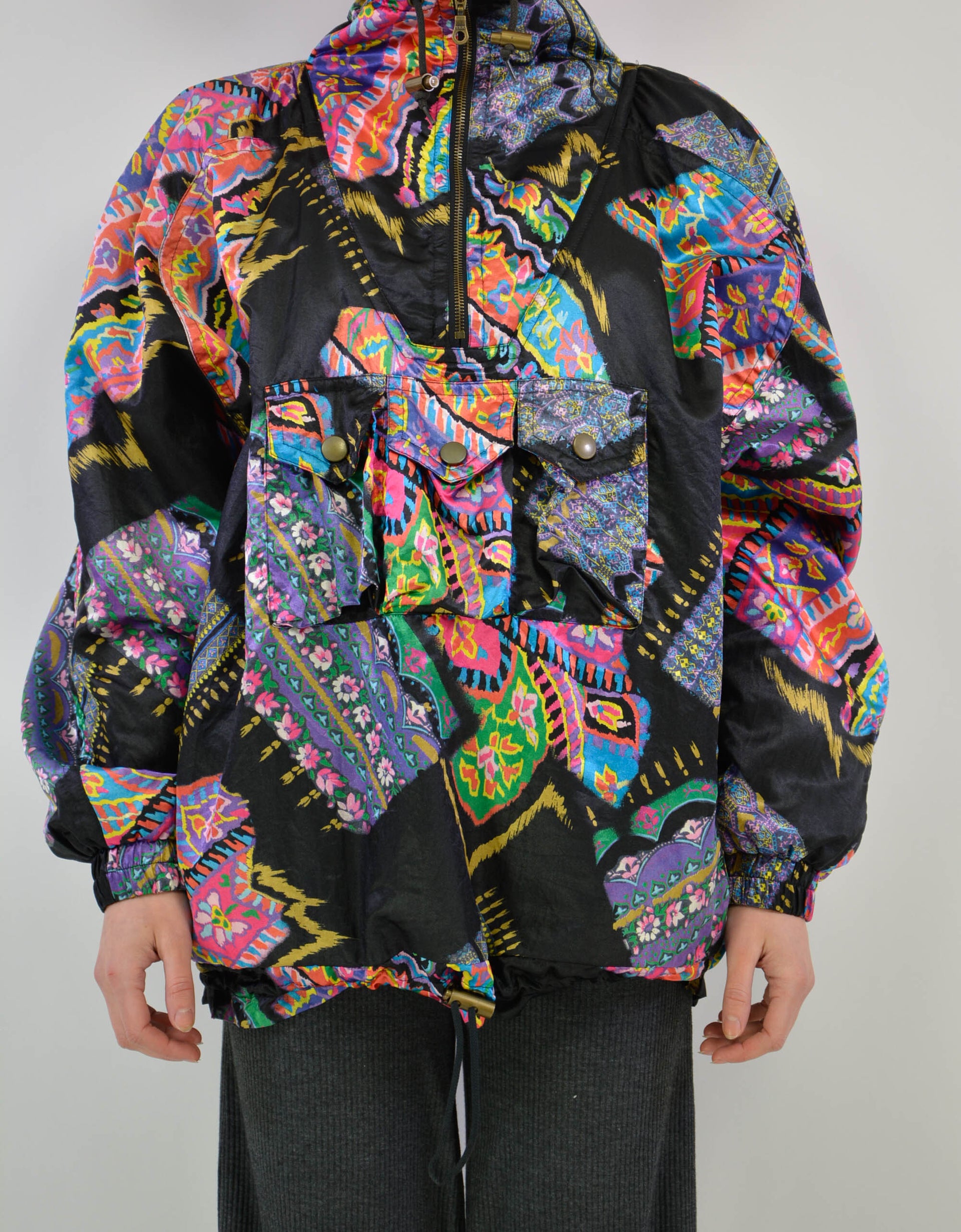 80s print ski jacket - PICKNWEIGHT - VINTAGE KILO STORE