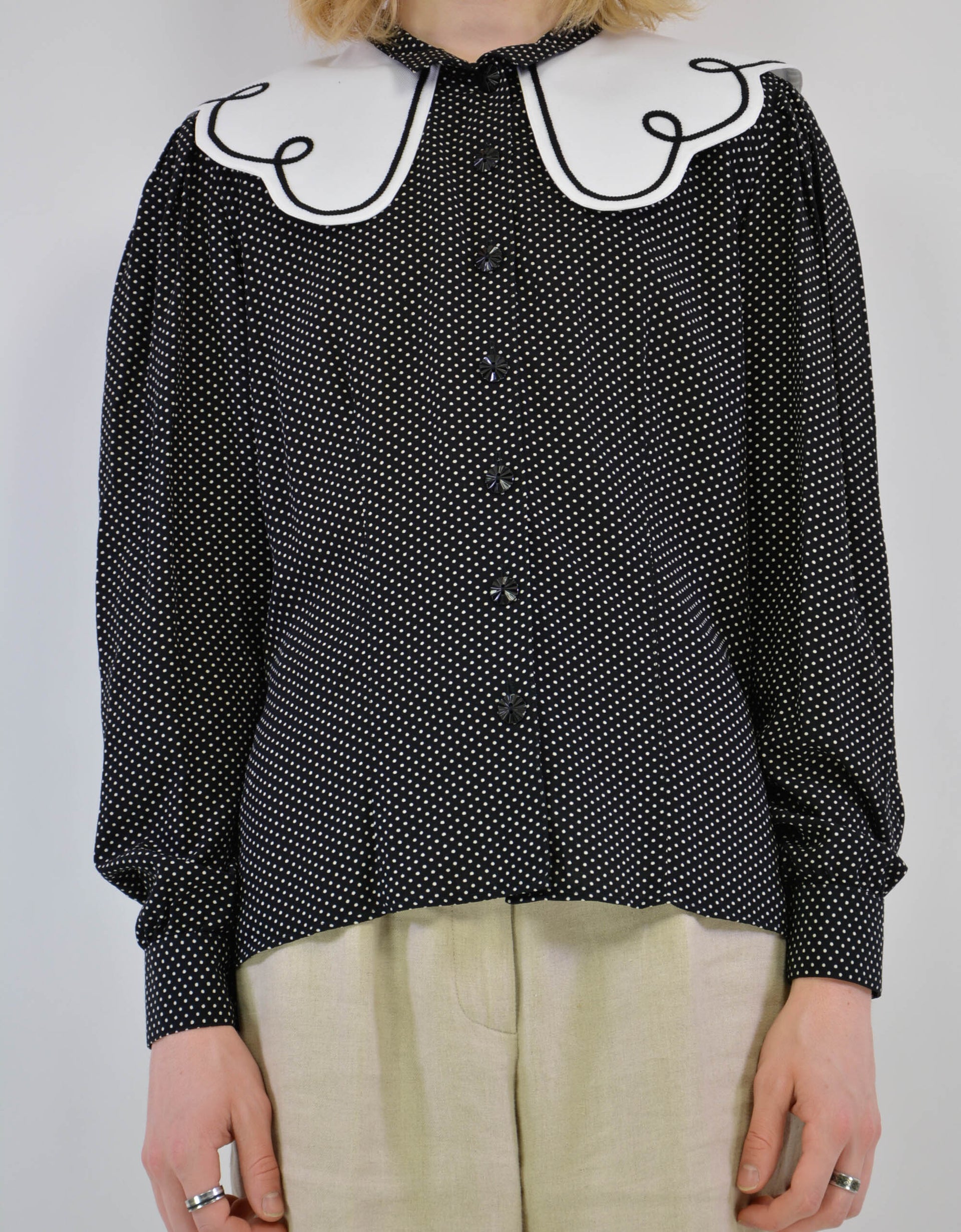 Polka blouse - PICKNWEIGHT - VINTAGE KILO STORE