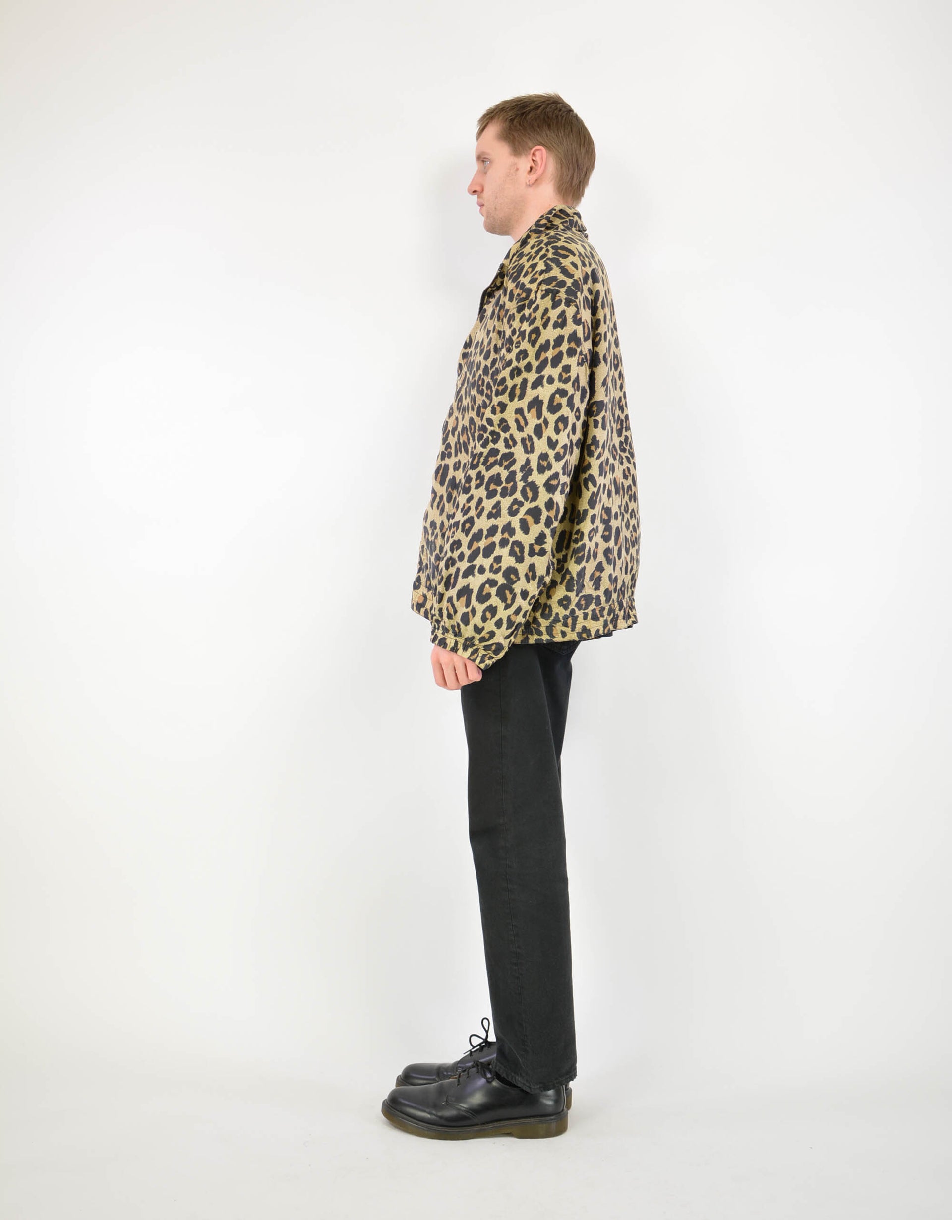 Leopard silk jacket - PICKNWEIGHT - VINTAGE KILO STORE