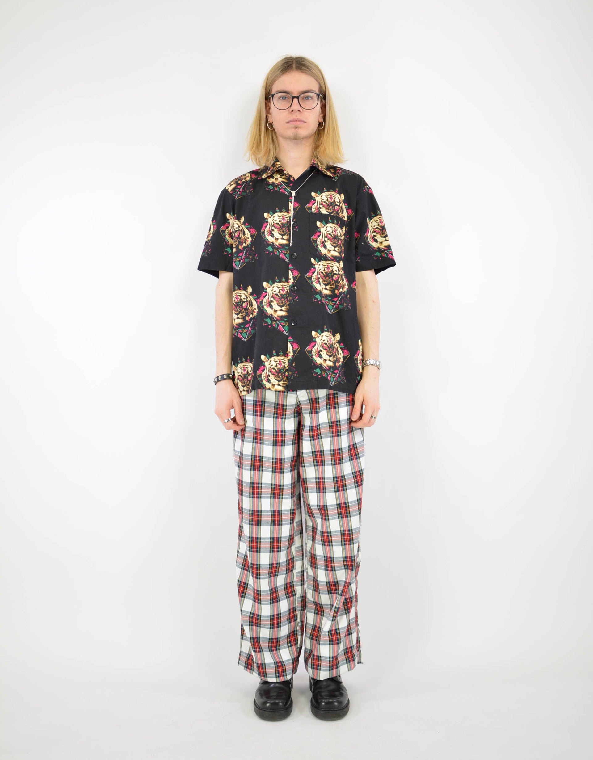 Tiger print shirt - PICKNWEIGHT - VINTAGE KILO STORE