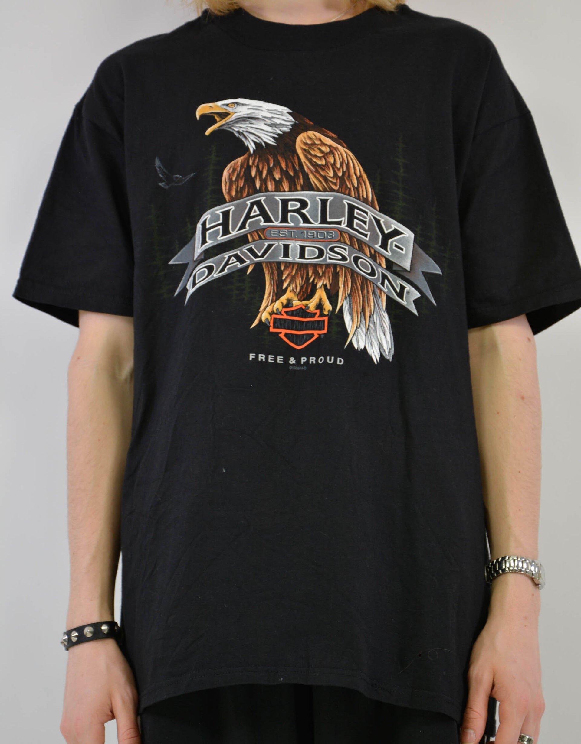 Harley tee - PICKNWEIGHT - VINTAGE KILO STORE