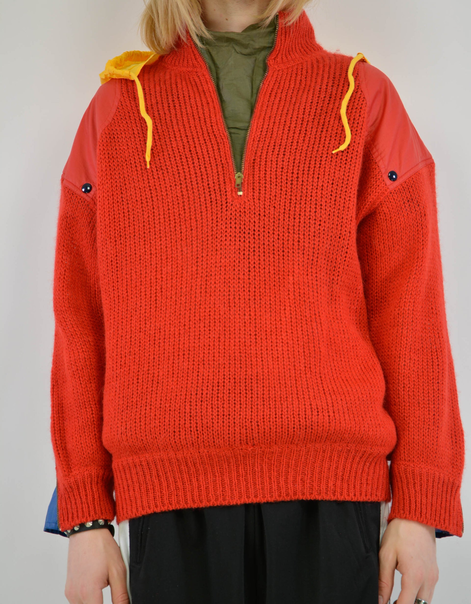 Knitwear hoodie sweater - PICKNWEIGHT - VINTAGE KILO STORE