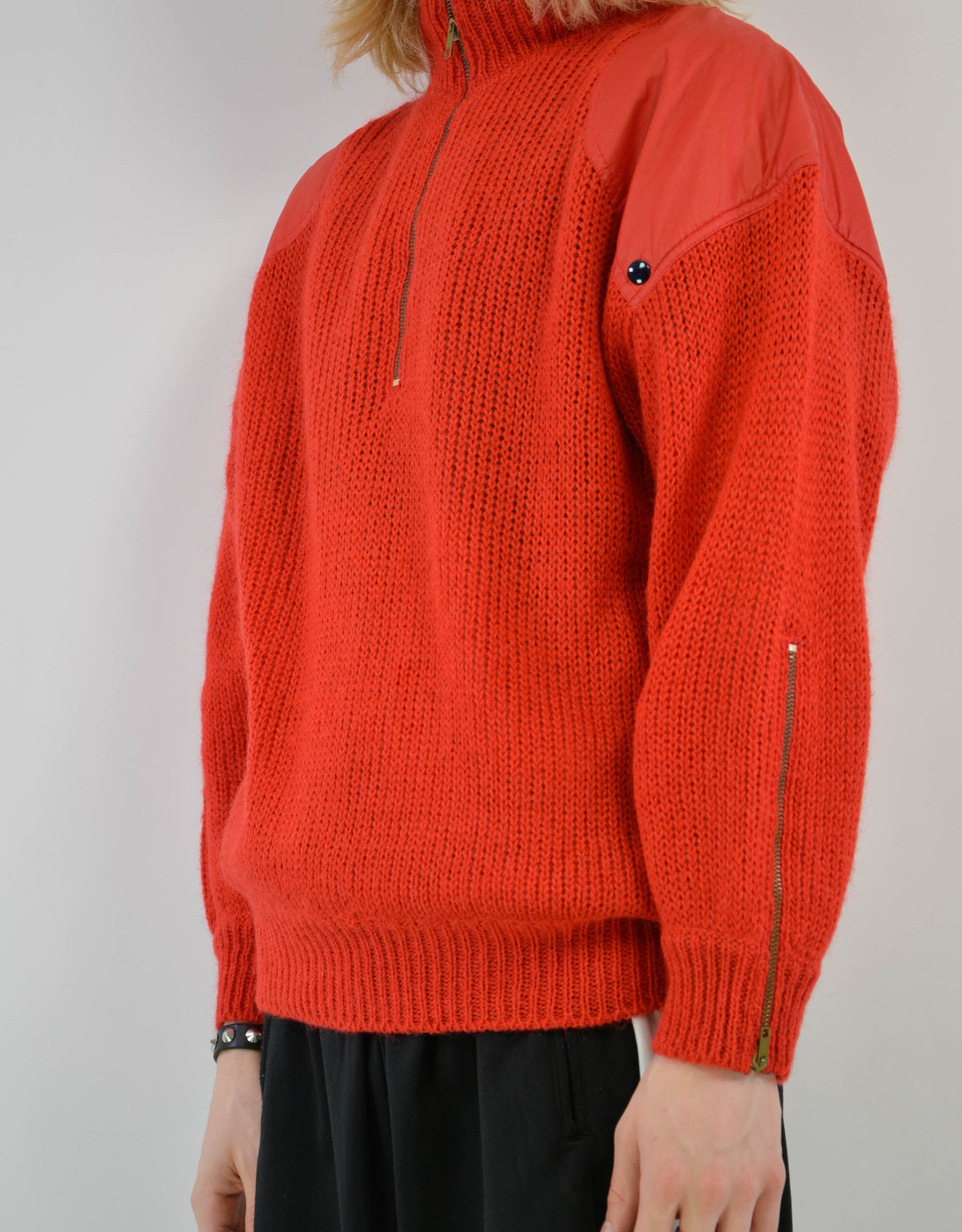 Knitwear hoodie sweater - PICKNWEIGHT - VINTAGE KILO STORE