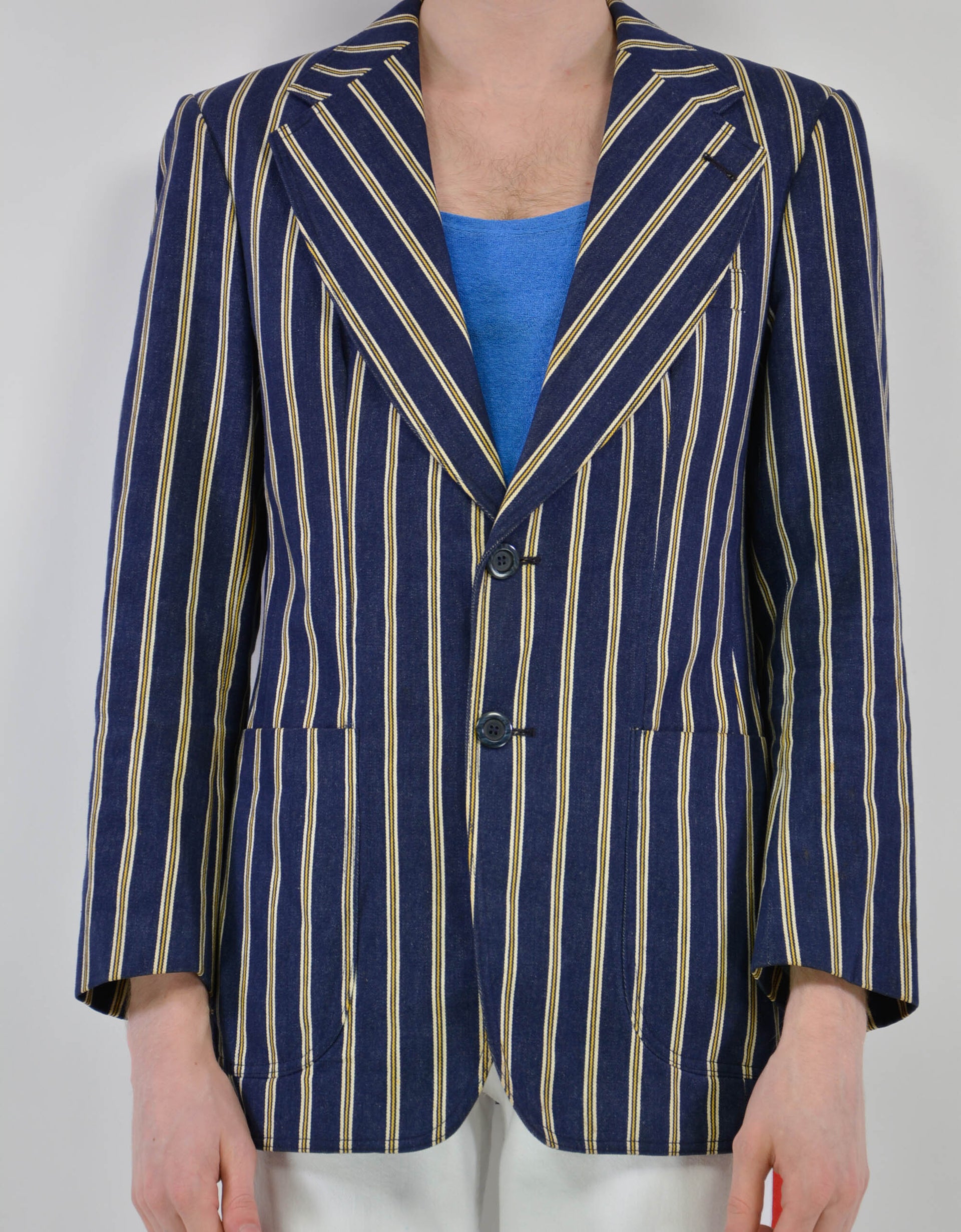 Striped blazer - PICKNWEIGHT - VINTAGE KILO STORE