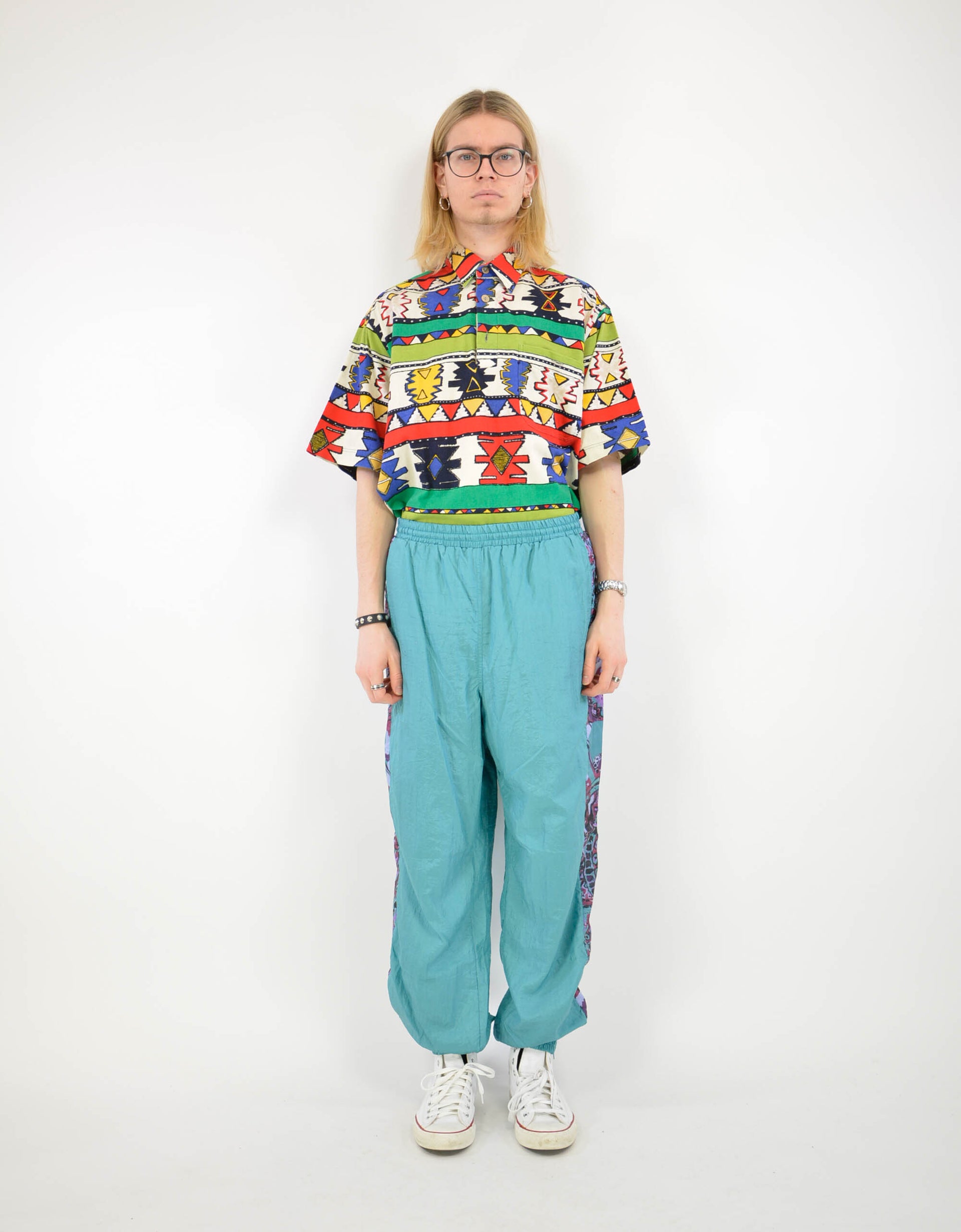 Native print tee - PICKNWEIGHT - VINTAGE KILO STORE
