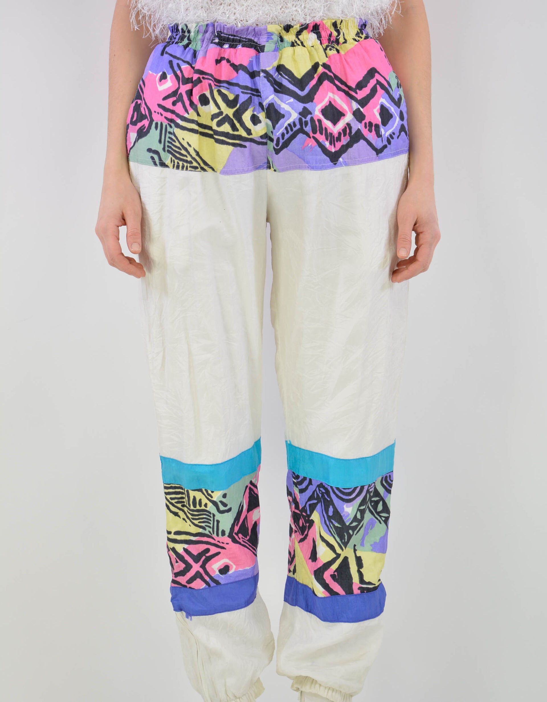 80s poly pant - PICKNWEIGHT - VINTAGE KILO STORE