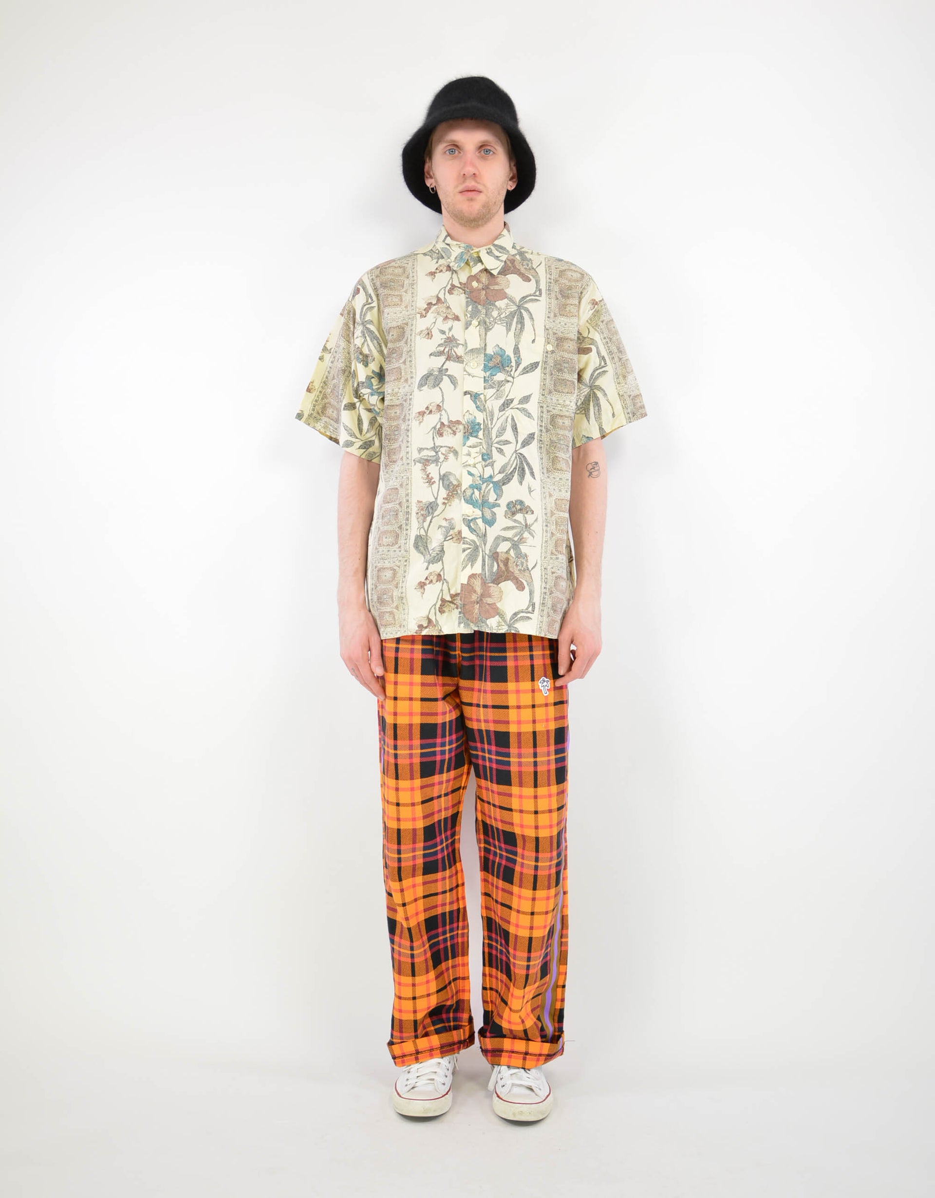 80s flower shirt - PICKNWEIGHT - VINTAGE KILO STORE