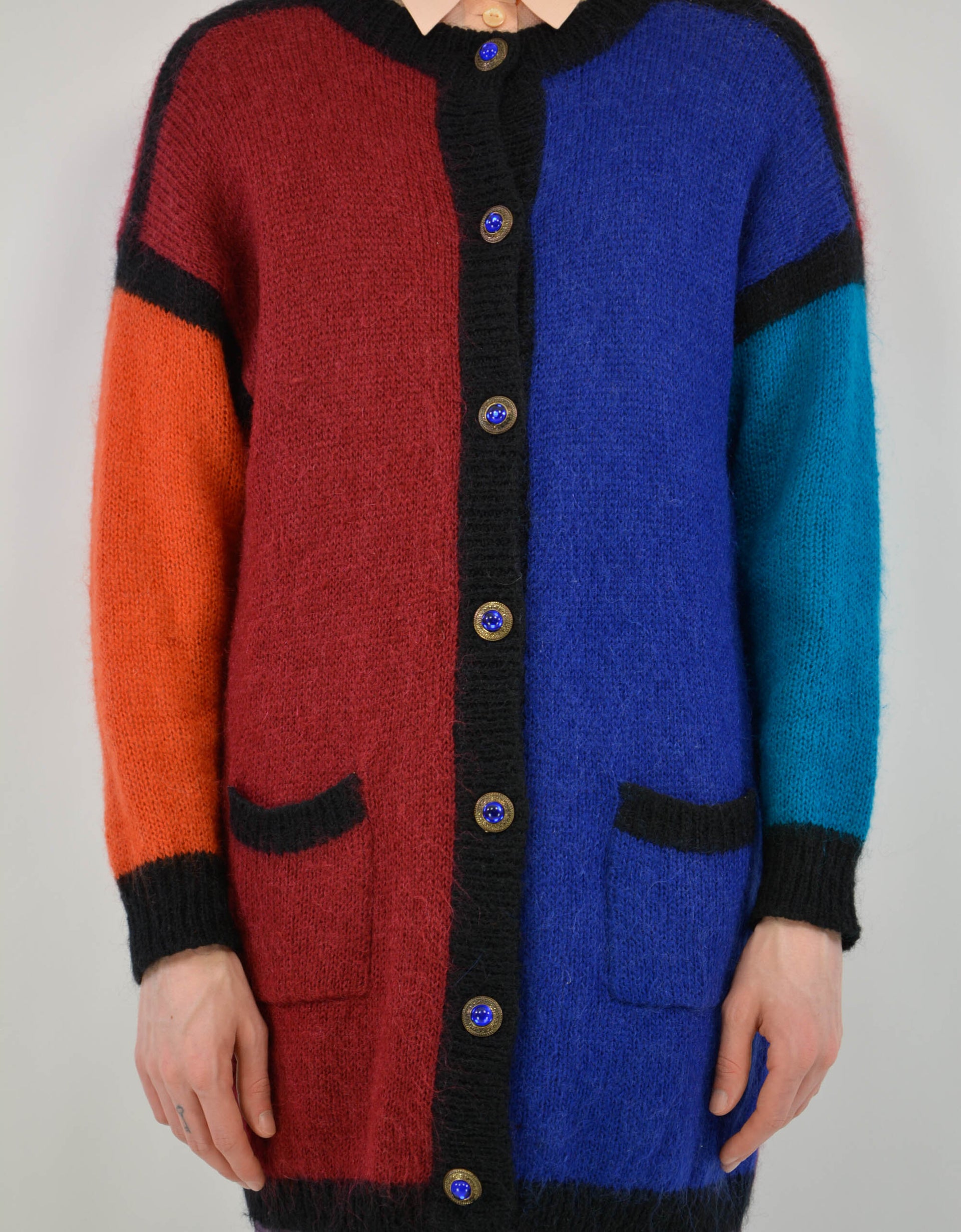 90s knitwear cardigan - PICKNWEIGHT - VINTAGE KILO STORE